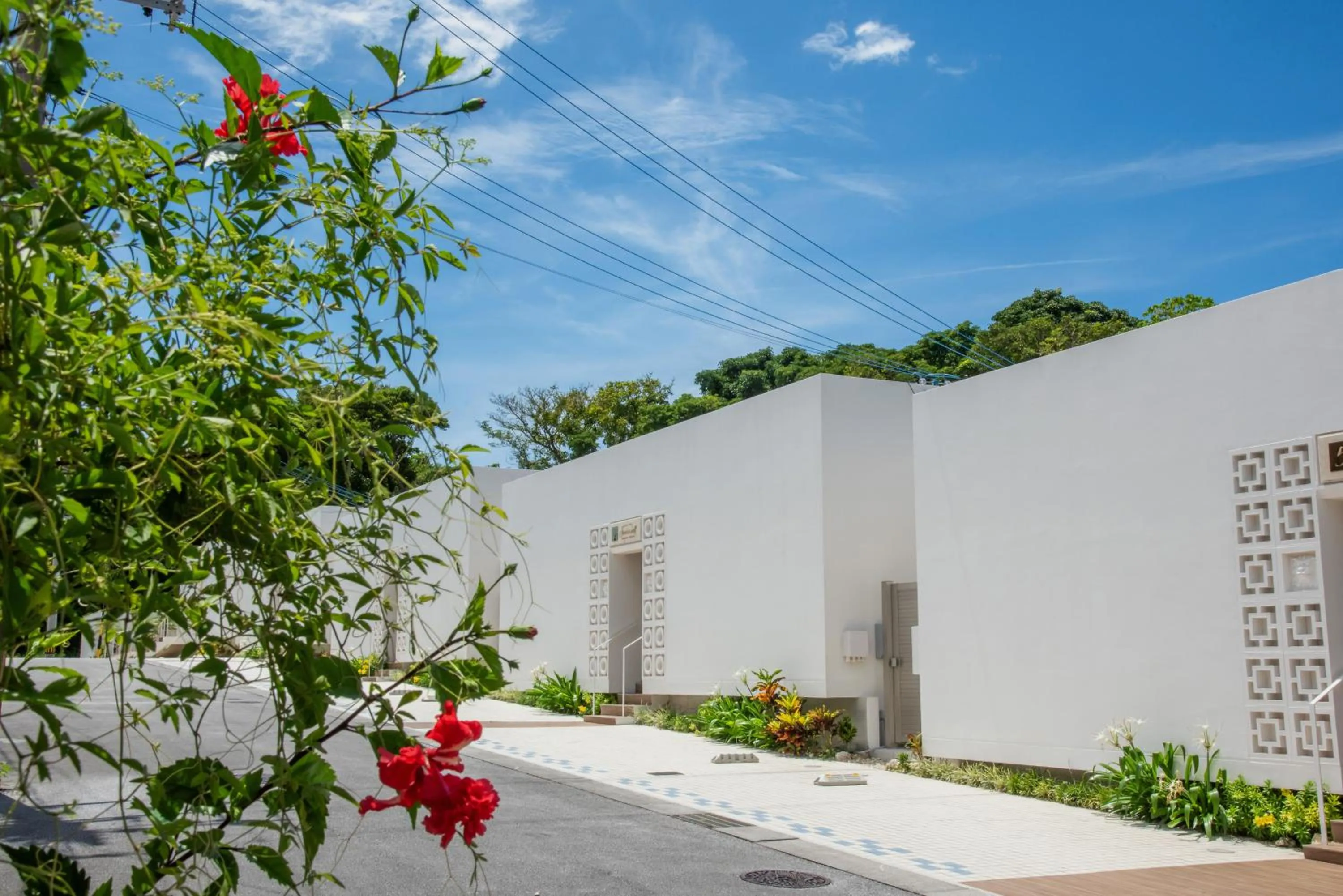 Property building in pool villa Sanrriott Okinawa Motobu