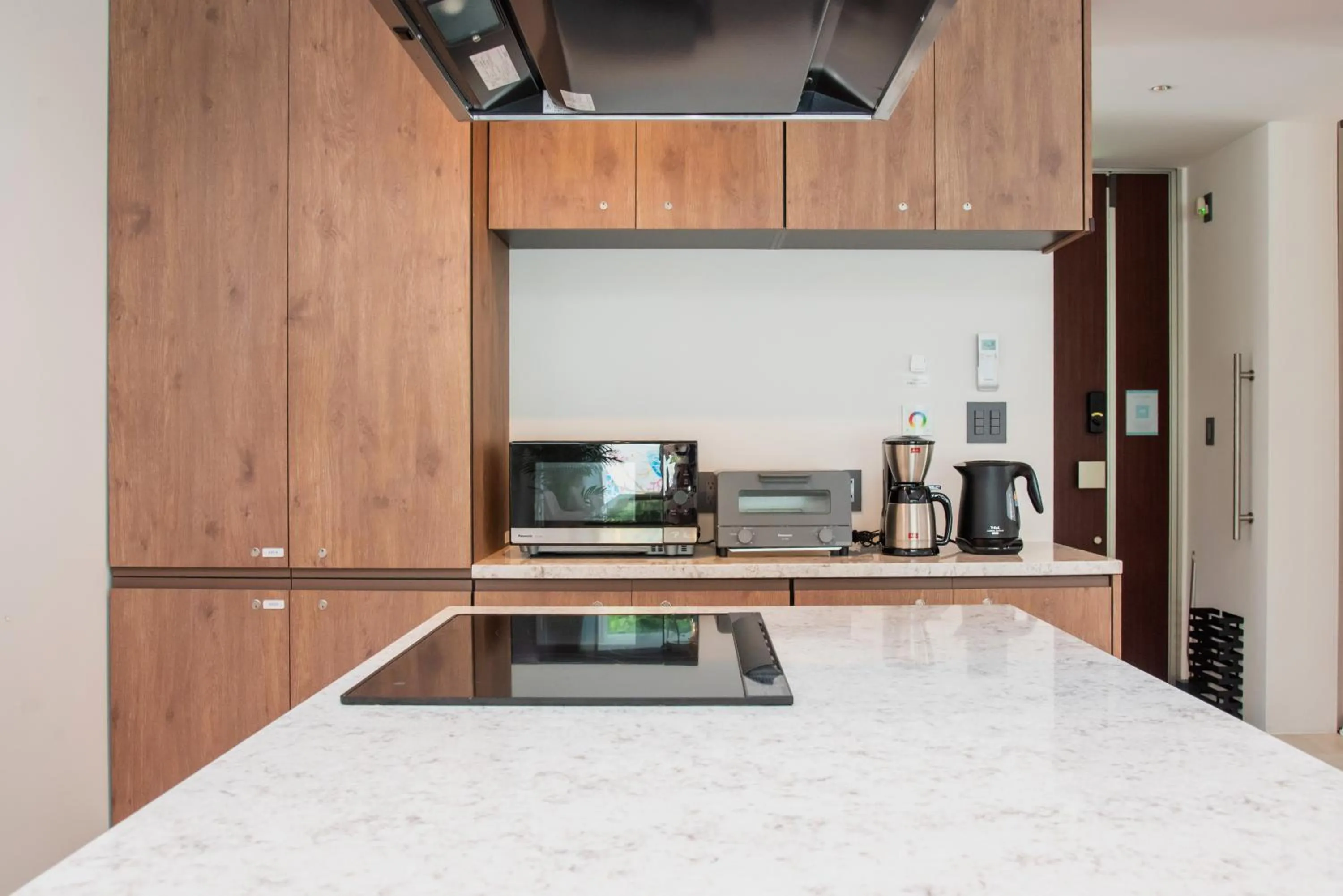 minibar in pool villa Sanrriott Okinawa Motobu