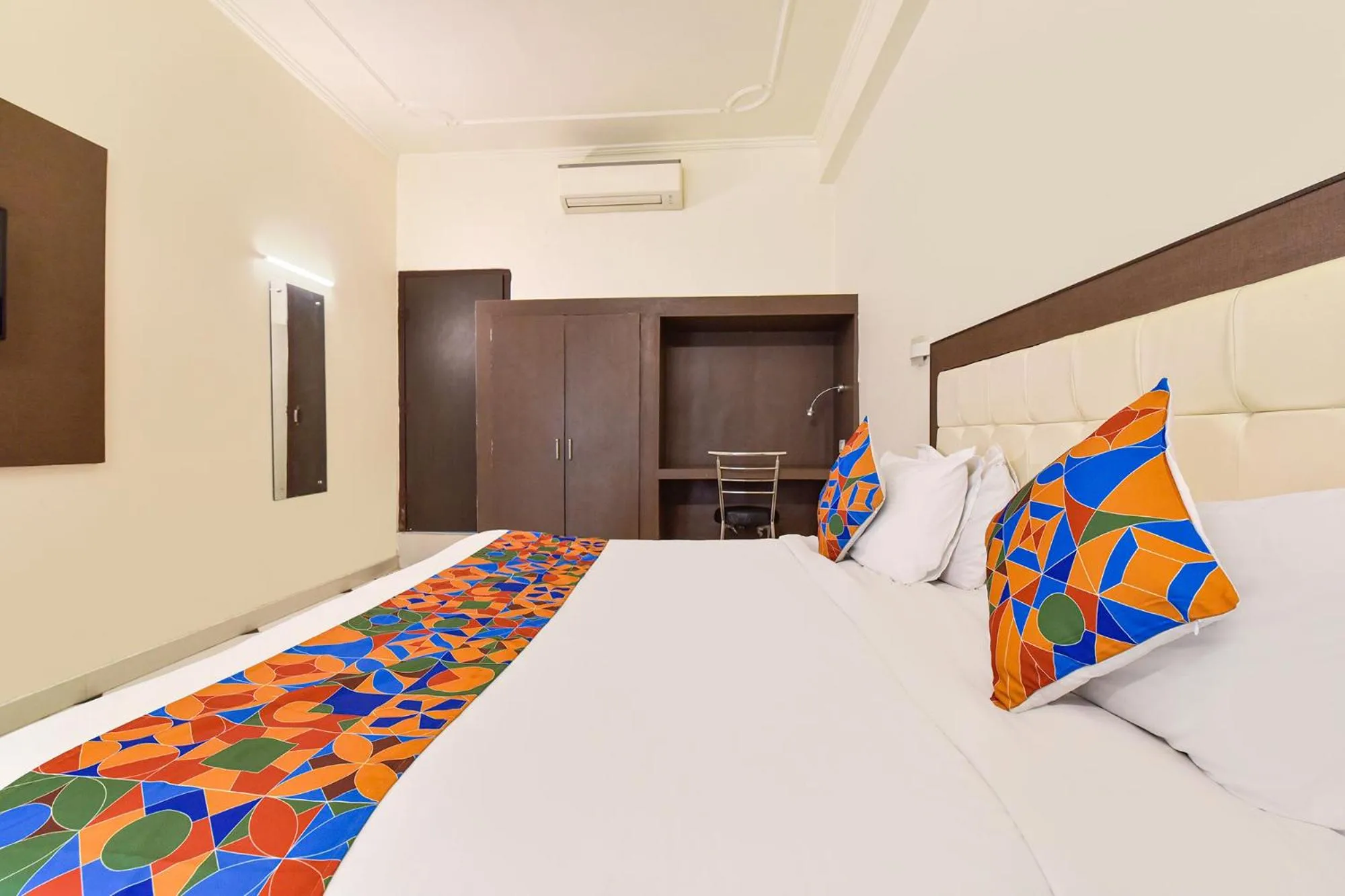 Bed in FabHotel Dream Palace