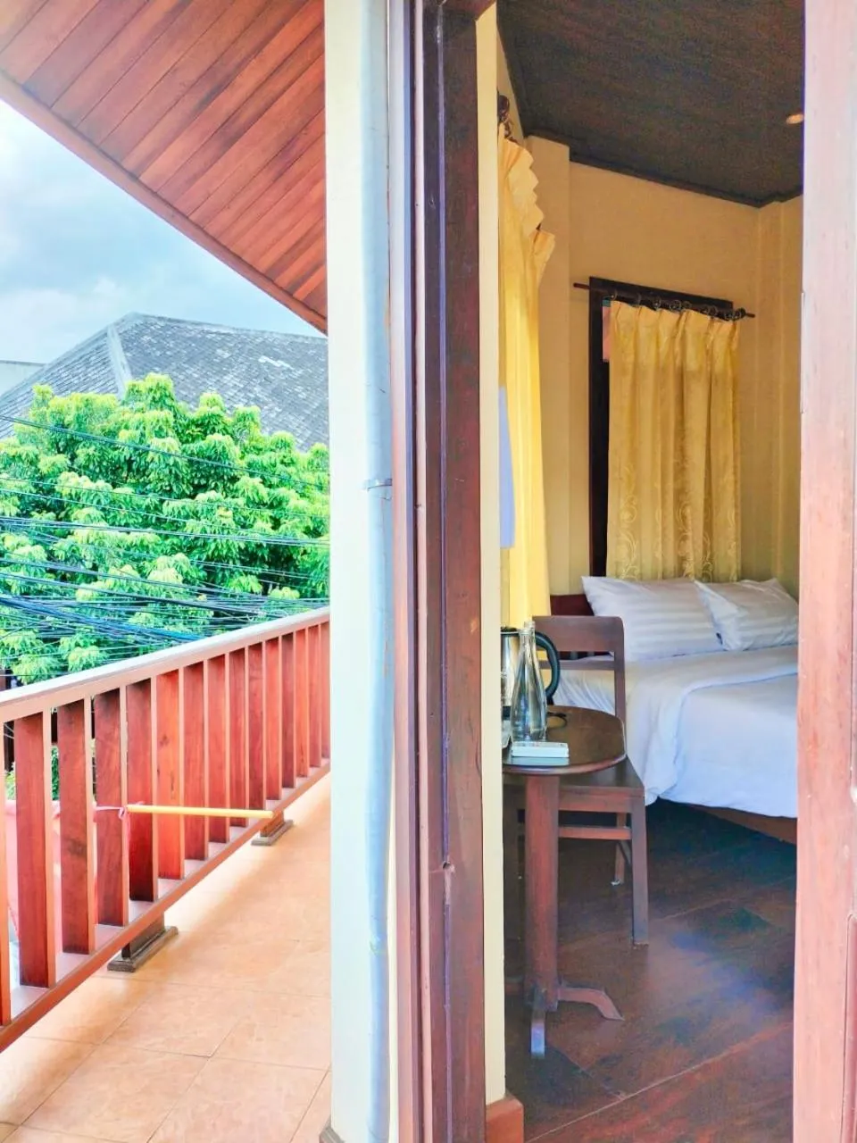 View (from property/room), Bed in Tingkham Guesthouse