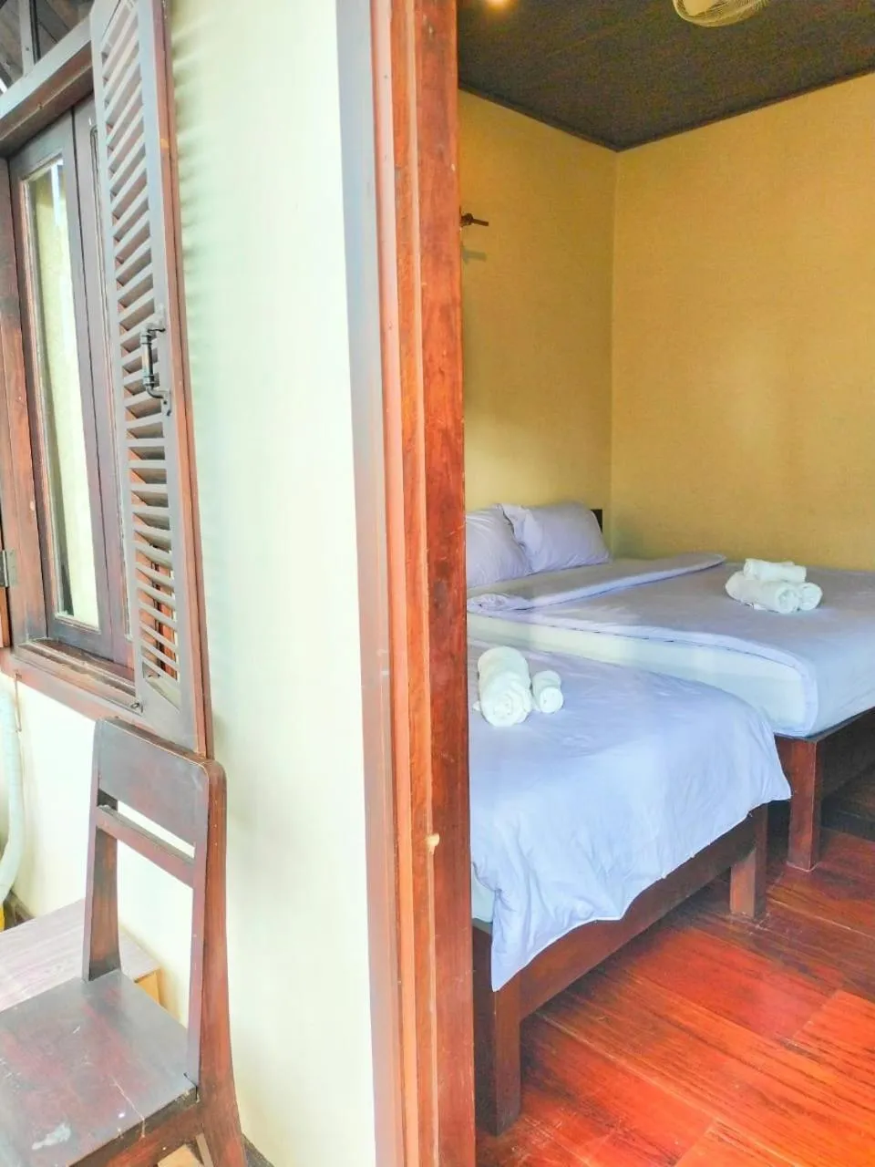 View (from property/room), Bed in Tingkham Guesthouse