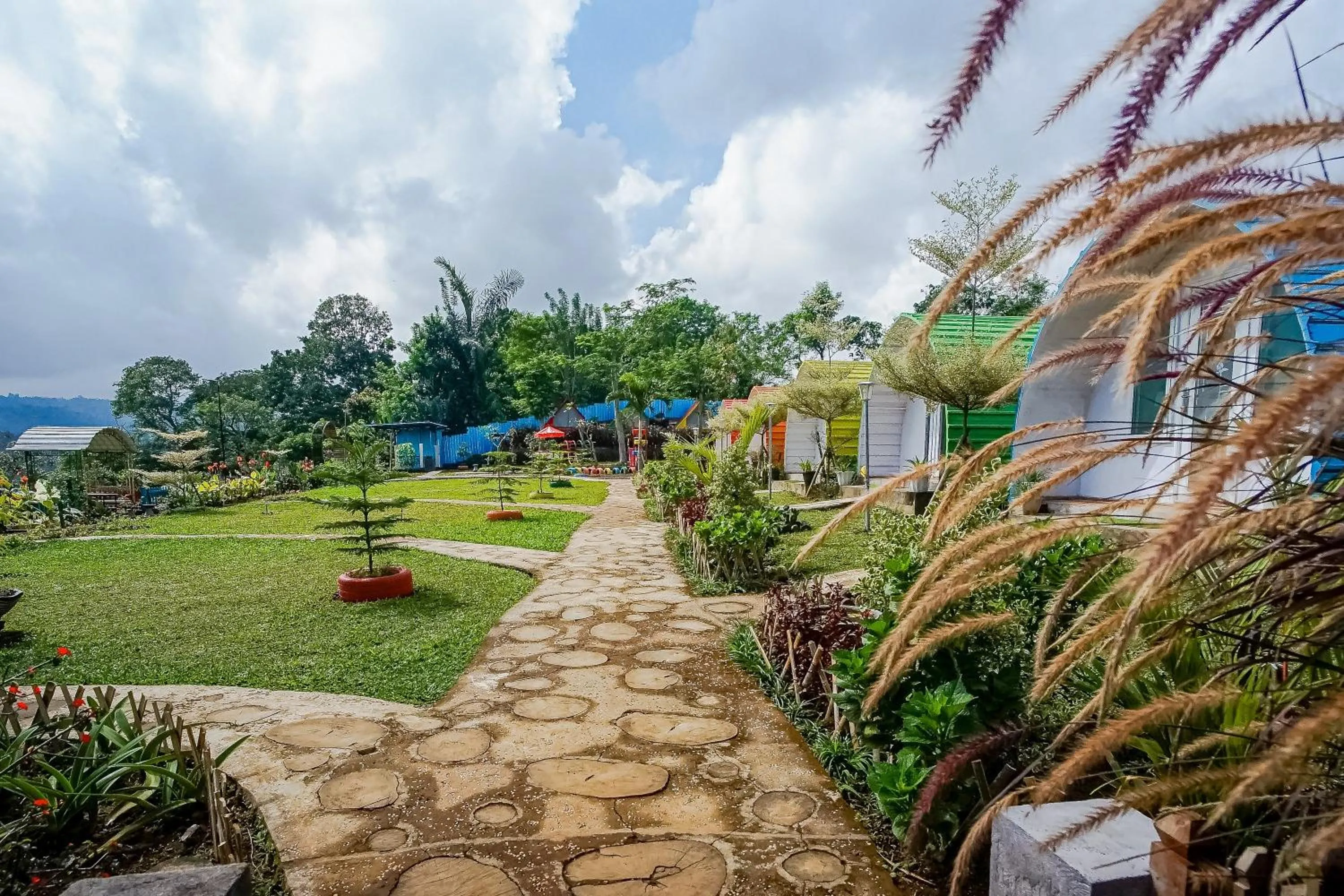 Property building in Rainbow Glamping