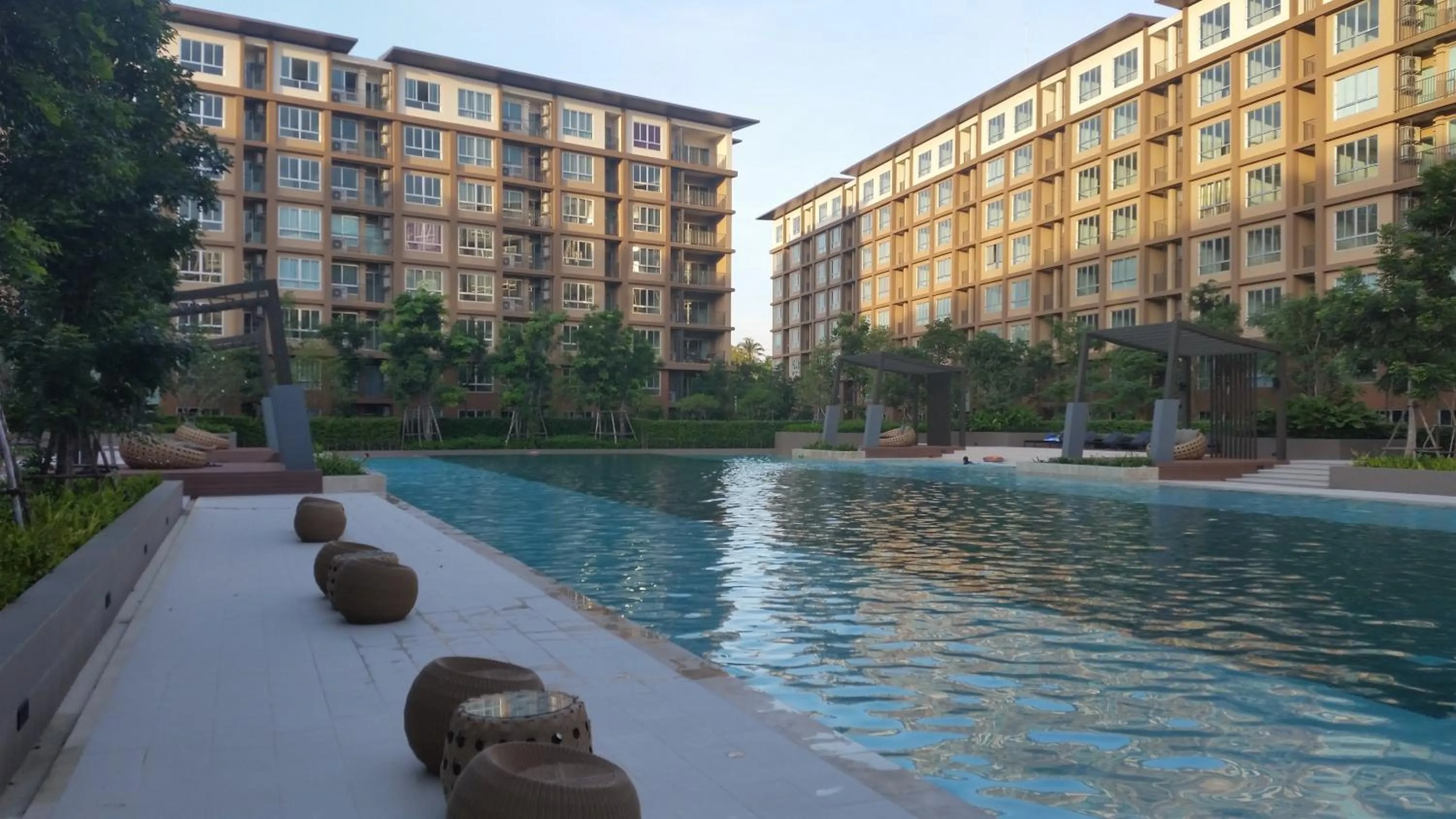 Swimming pool in The Relaxing Room Mountain View at Baan Tew Lom Condominium Cha Am - Hua Hin