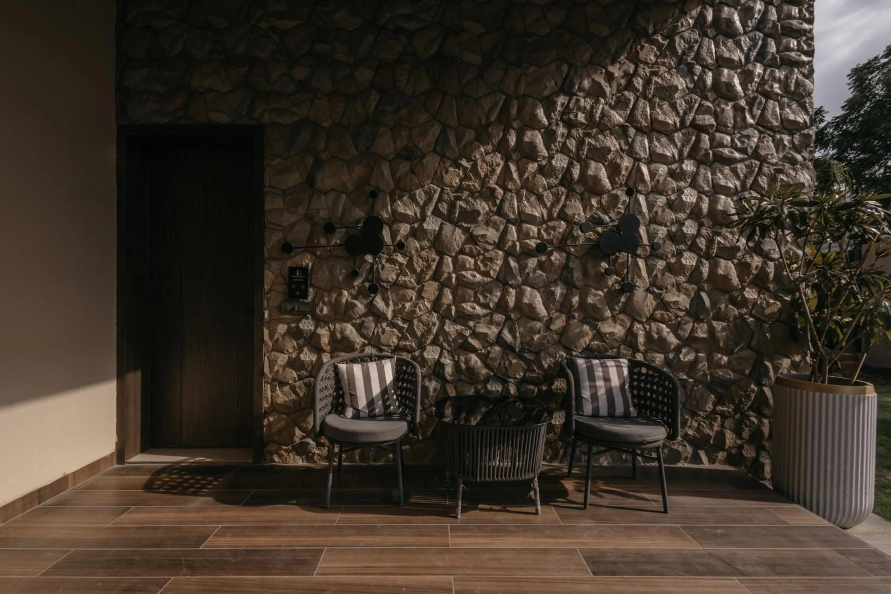 Patio in Luxury Lofts