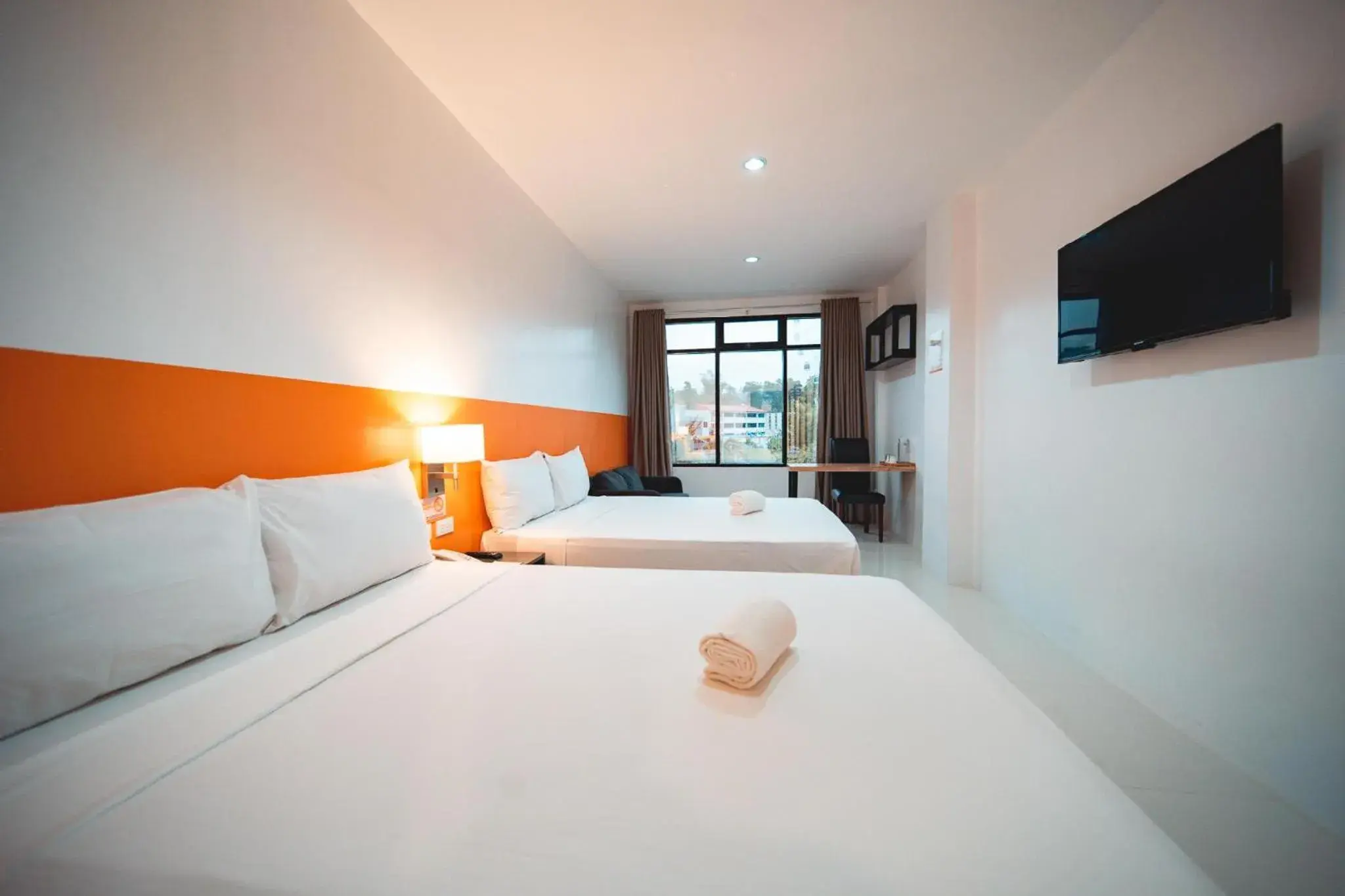 Bed in Travelbee Minglanilla Inn Bed in Travelbee Minglanilla Inn