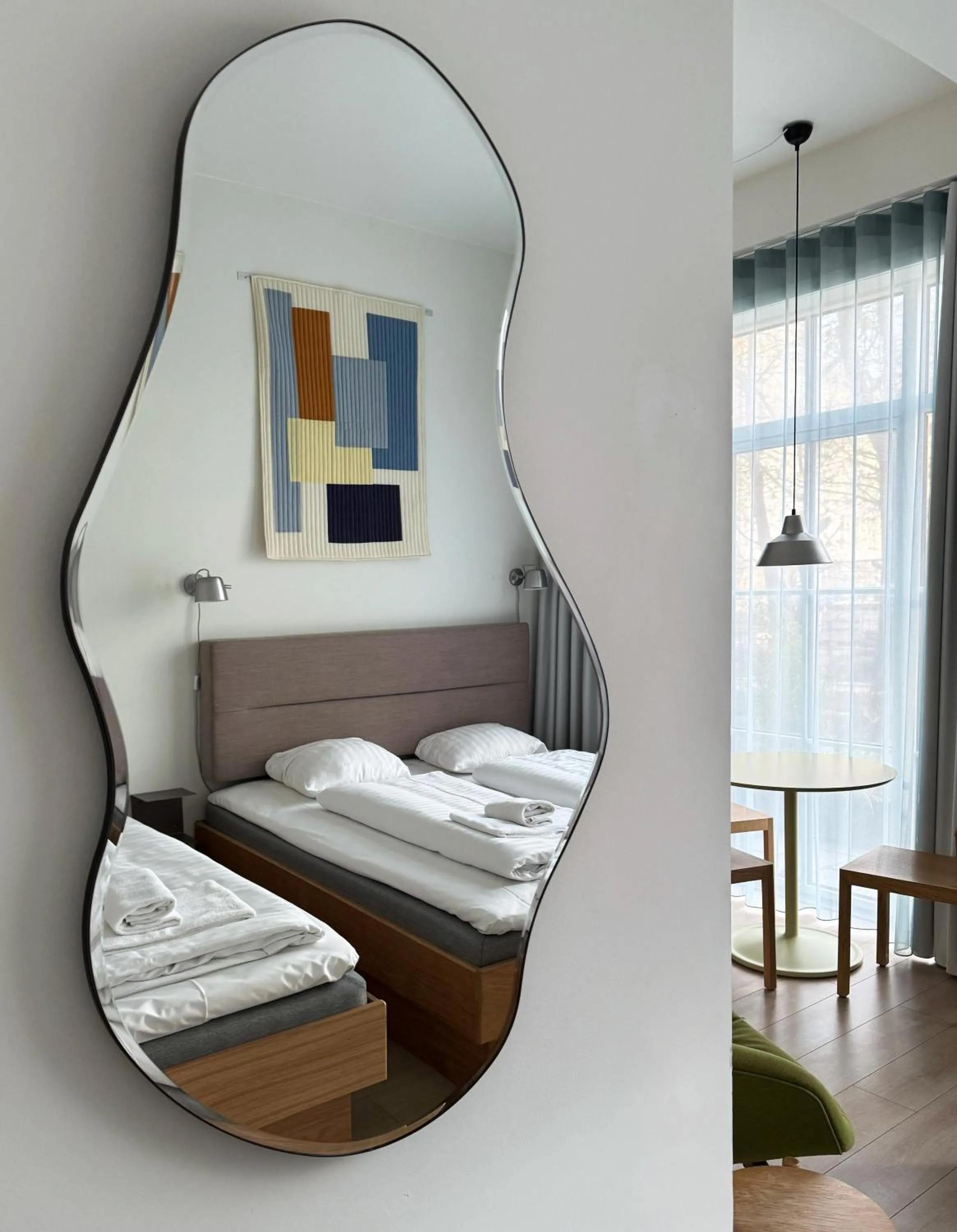 Bed in Flora Apartment Hotel