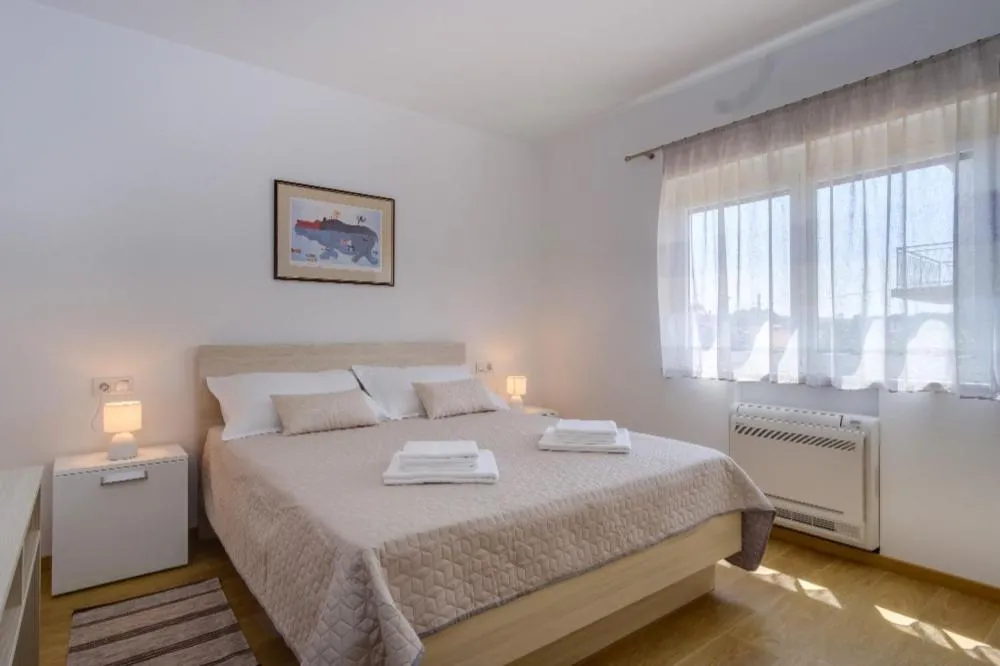 Bedroom, Bed in Apartments Josipa