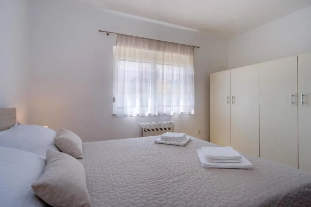 Bedroom, Bed in Apartments Josipa