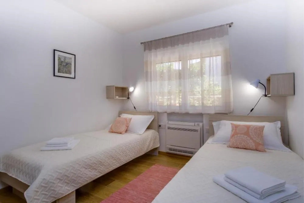 Bedroom, Bed in Apartments Josipa