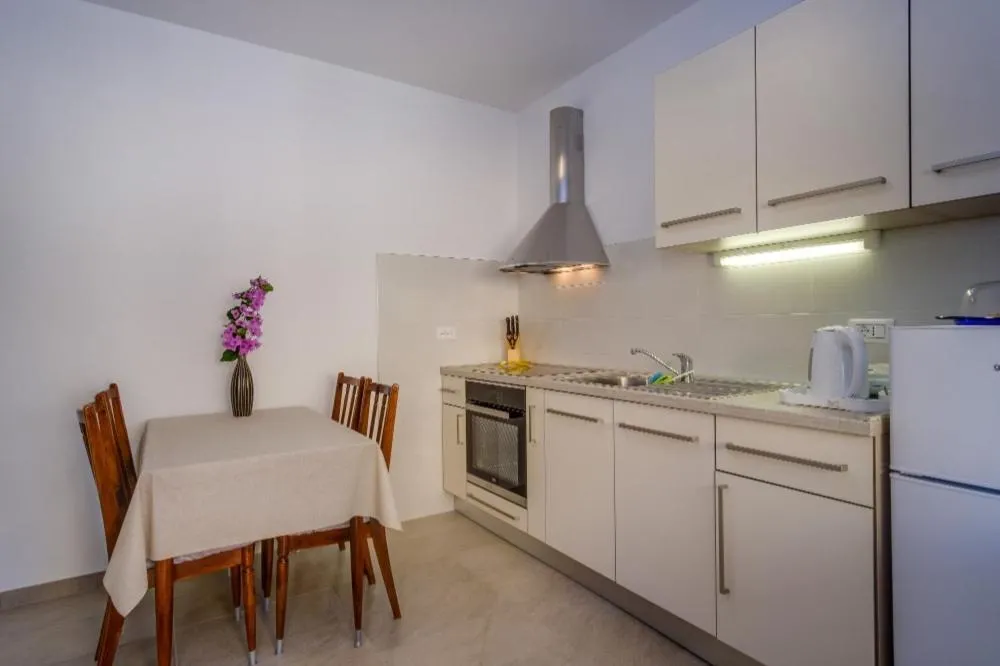 Kitchen or kitchenette in Apartments Josipa
