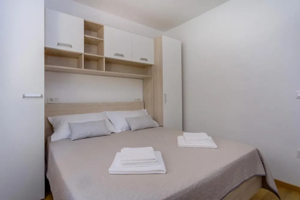 Bedroom, Bed in Apartments Josipa