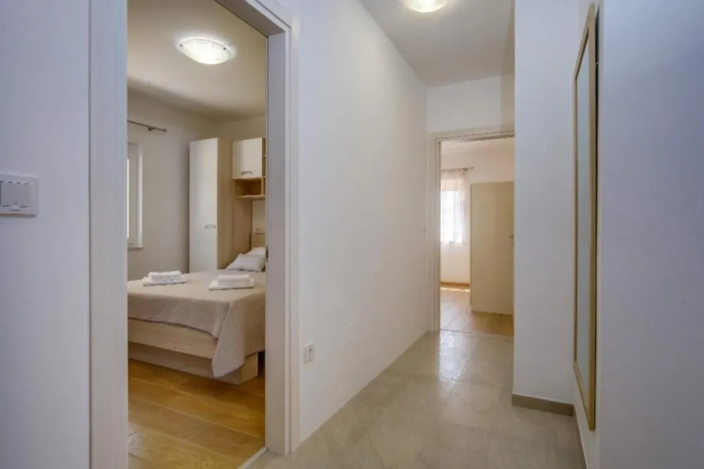 Bedroom, Bed in Apartments Josipa