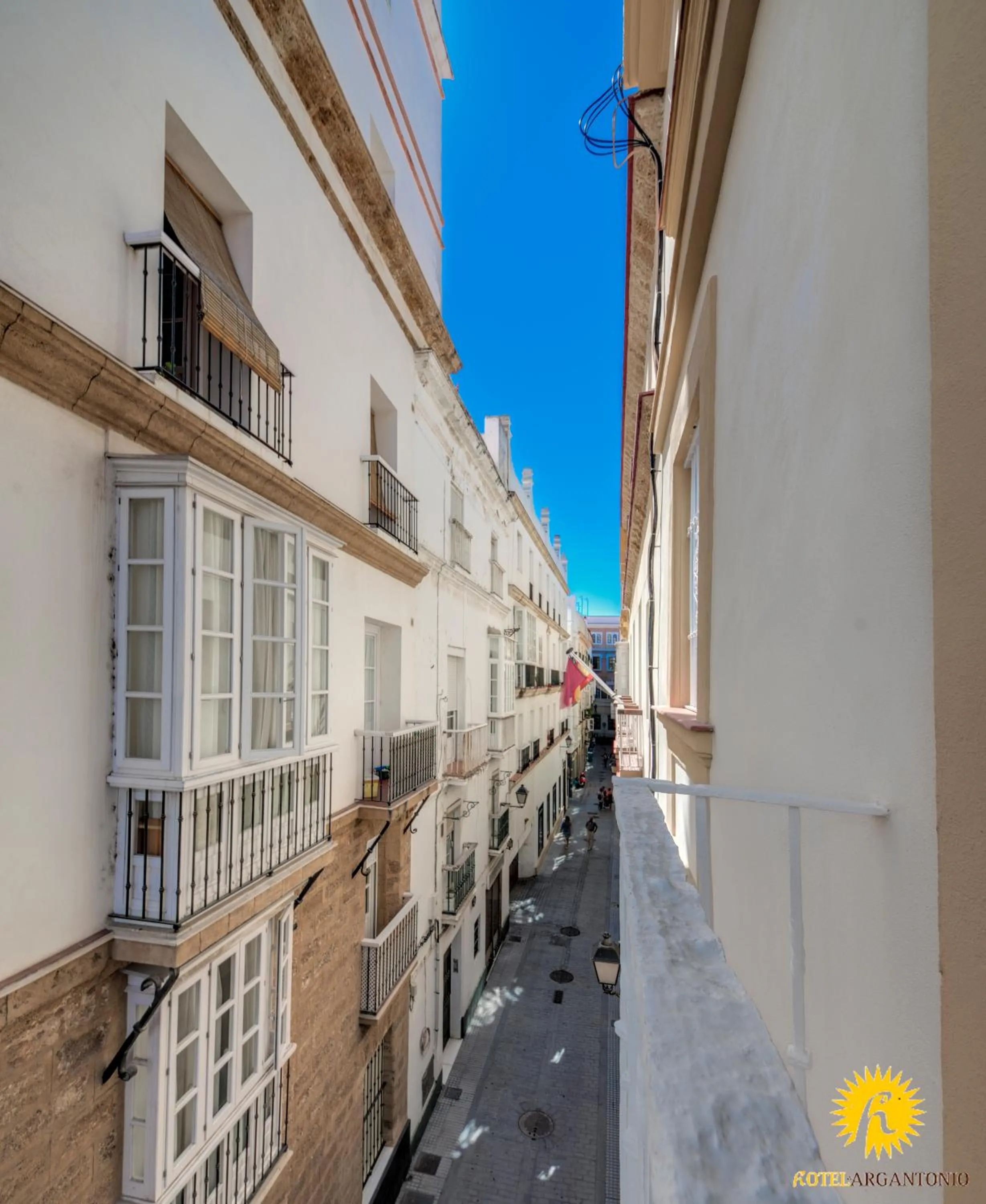 Street view in Hotel Argantonio