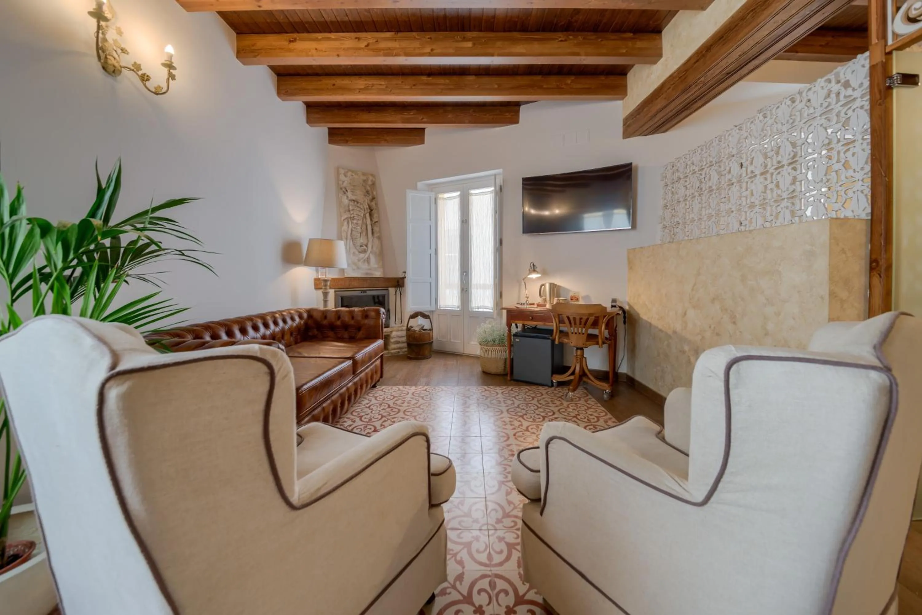 Shower in Hotel Argantonio