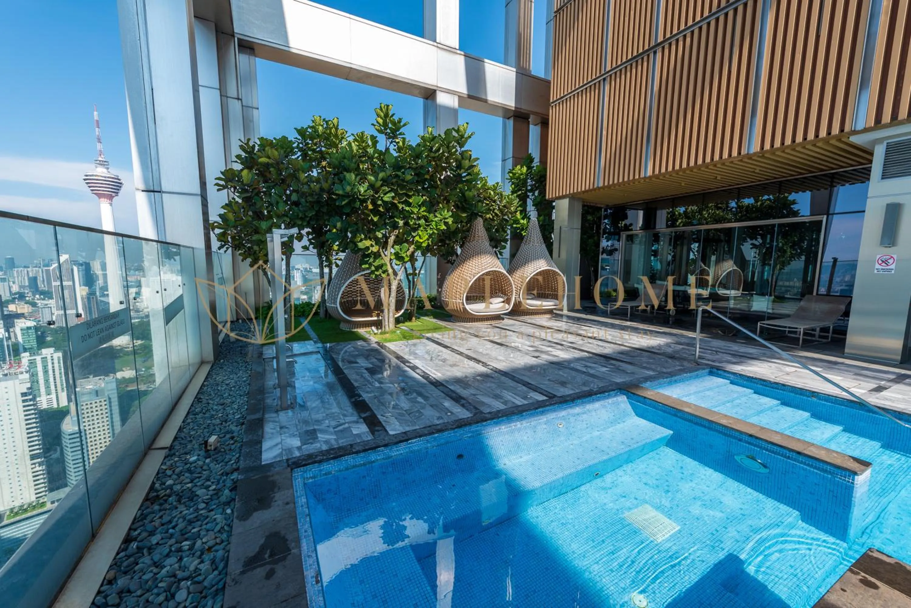 Swimming pool in Tropicana The Residences Premier Suites KLCC