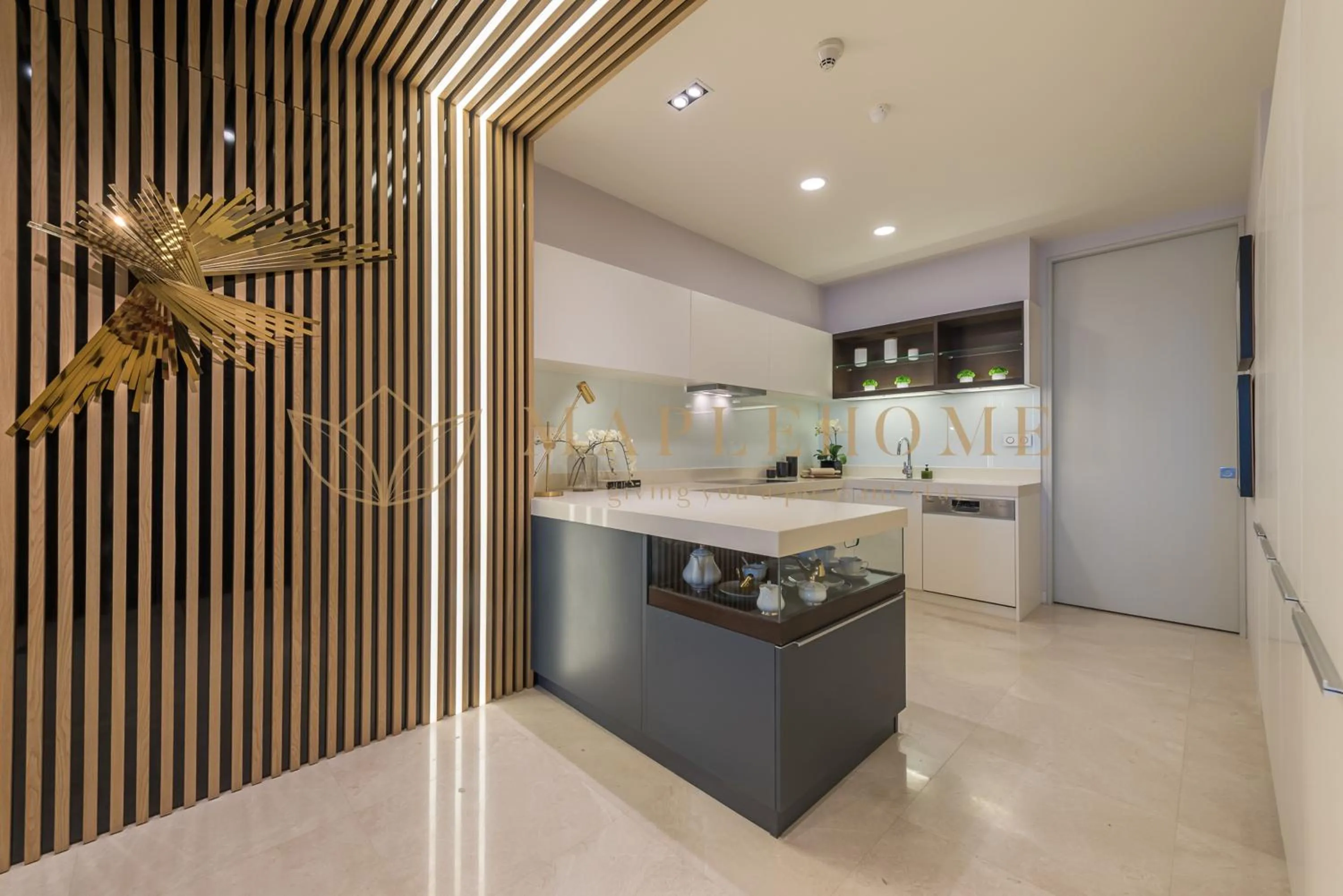 Kitchen or kitchenette in Tropicana The Residences Premier Suites KLCC