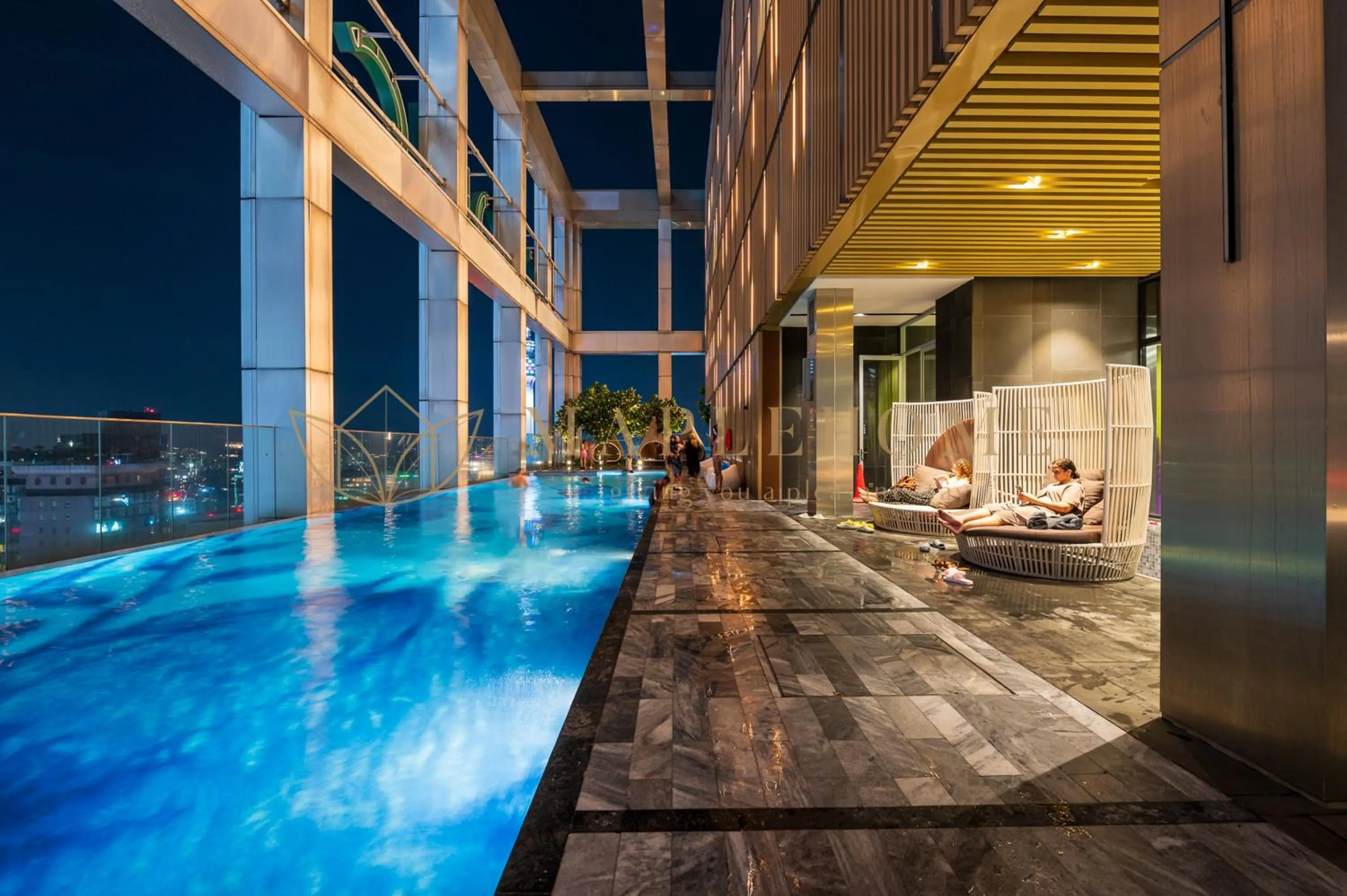 Swimming pool in Tropicana The Residences Premier Suites KLCC