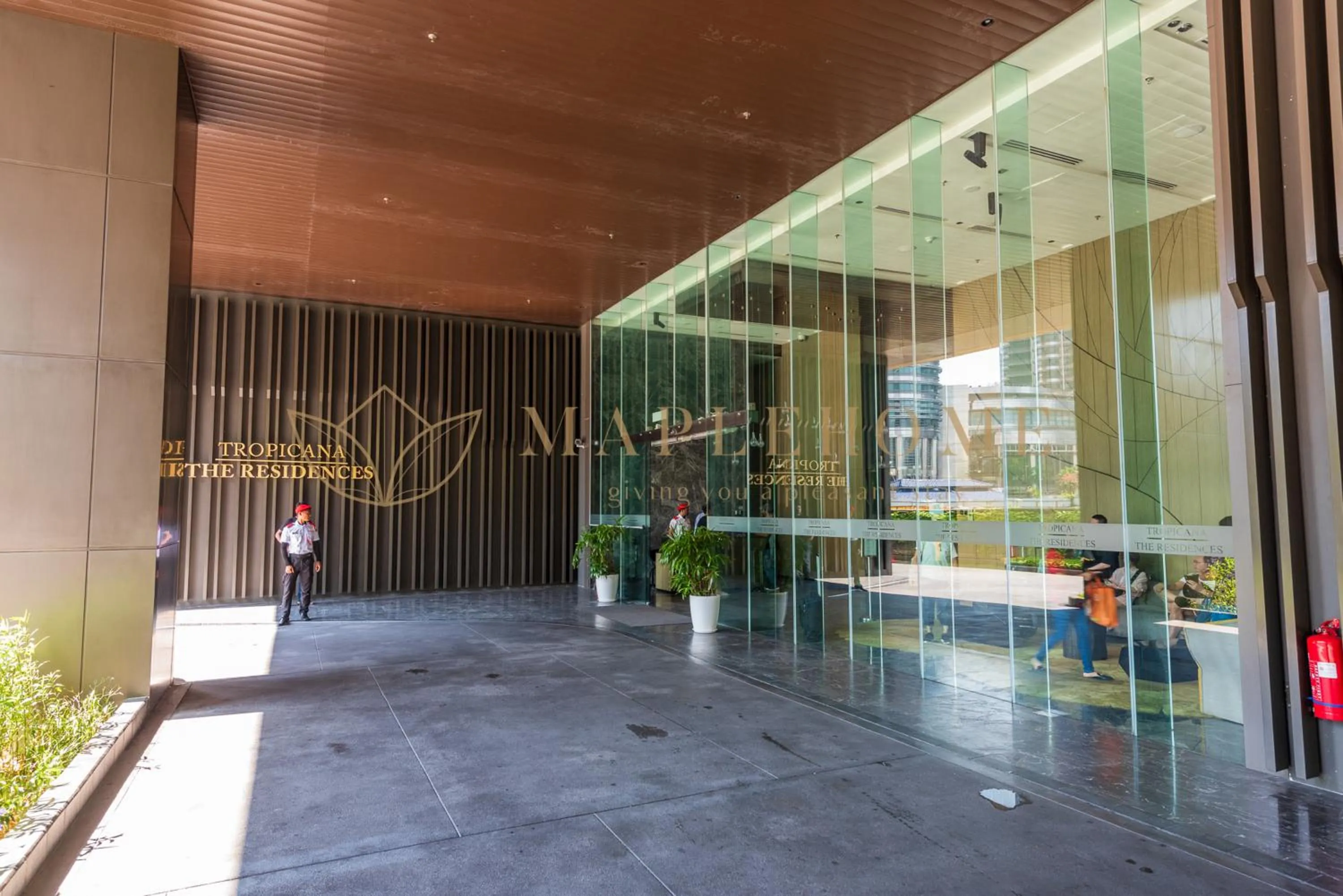 Facade/entrance in Tropicana The Residences Premier Suites KLCC