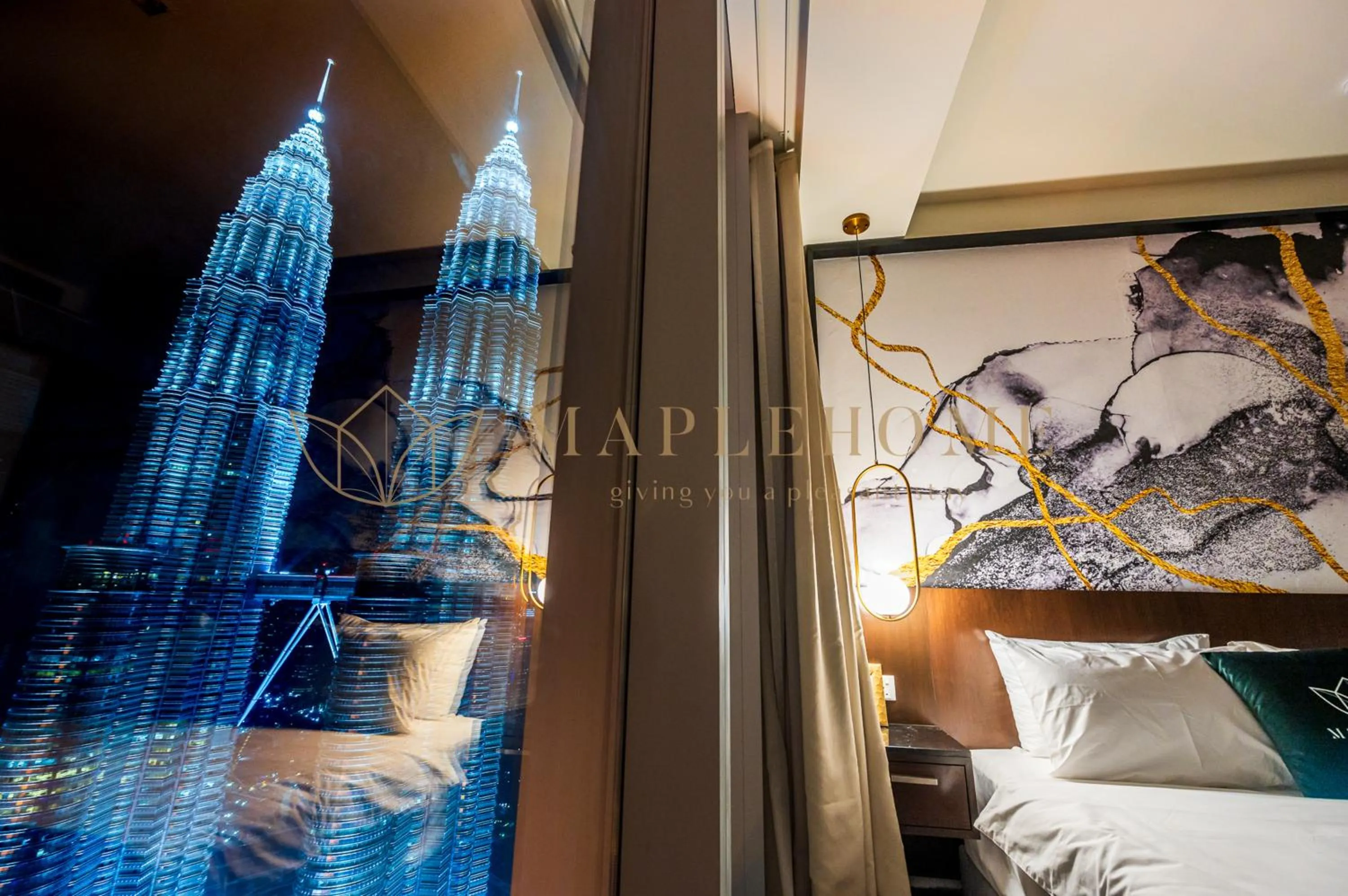 City view in Tropicana The Residences Premier Suites KLCC