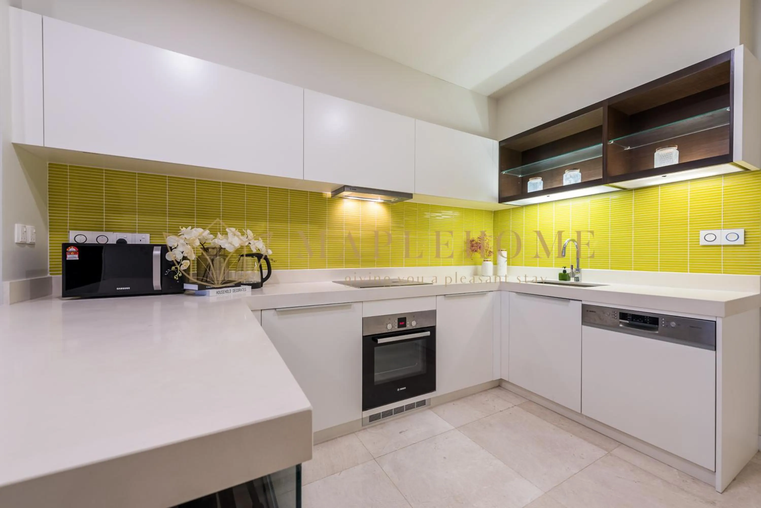 Kitchen or kitchenette in Tropicana The Residences Premier Suites KLCC