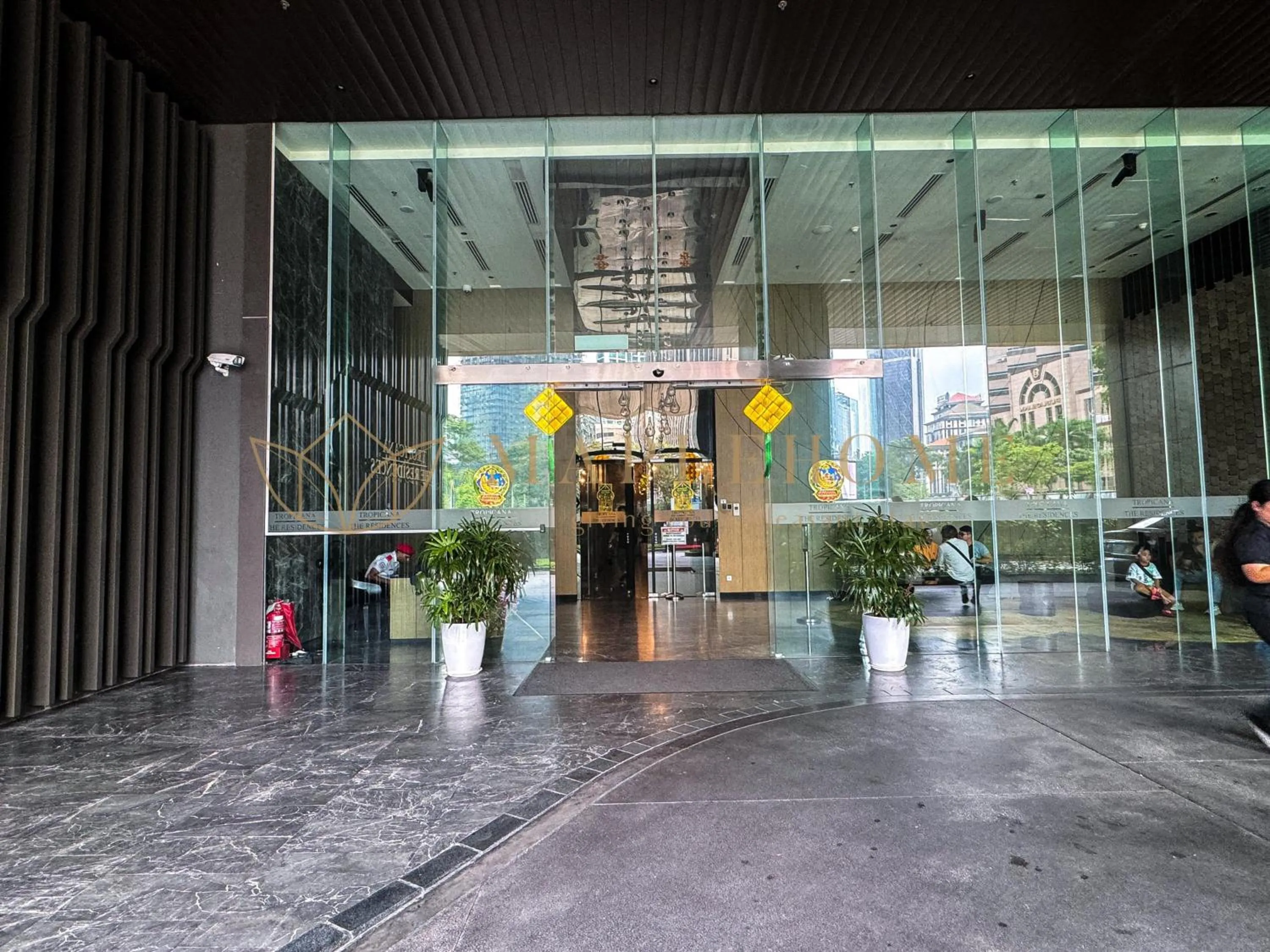 Facade/entrance in Tropicana The Residences Premier Suites KLCC