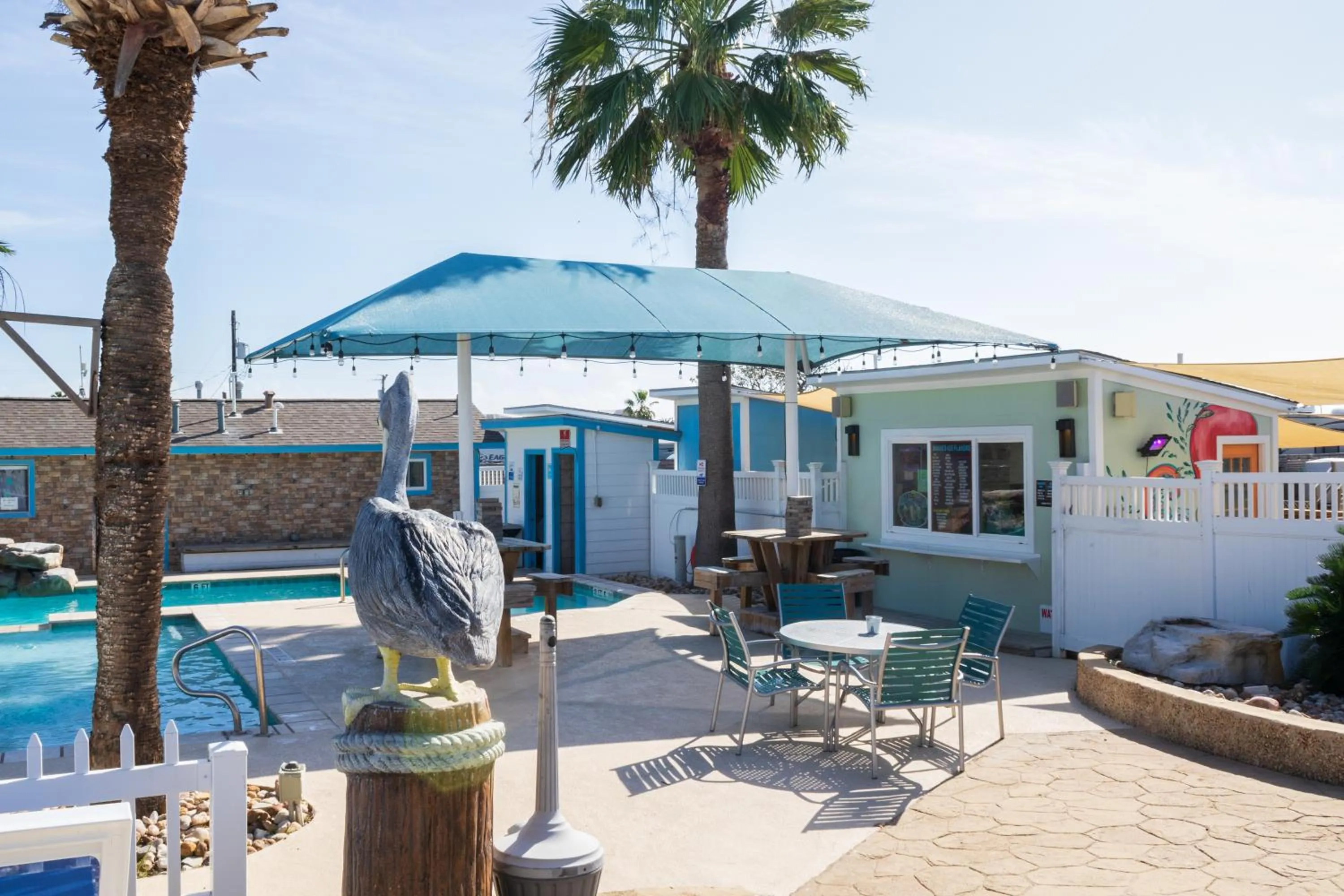 Pool view in Tropic Island Resort