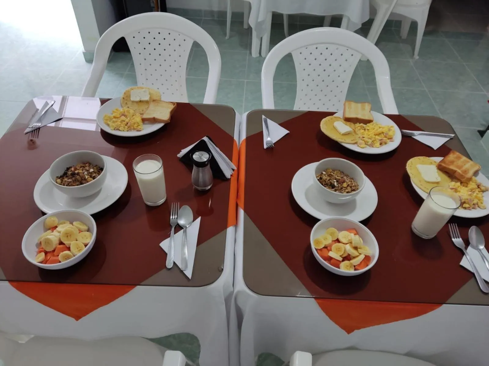 Breakfast in Hotel Mirador Plaza