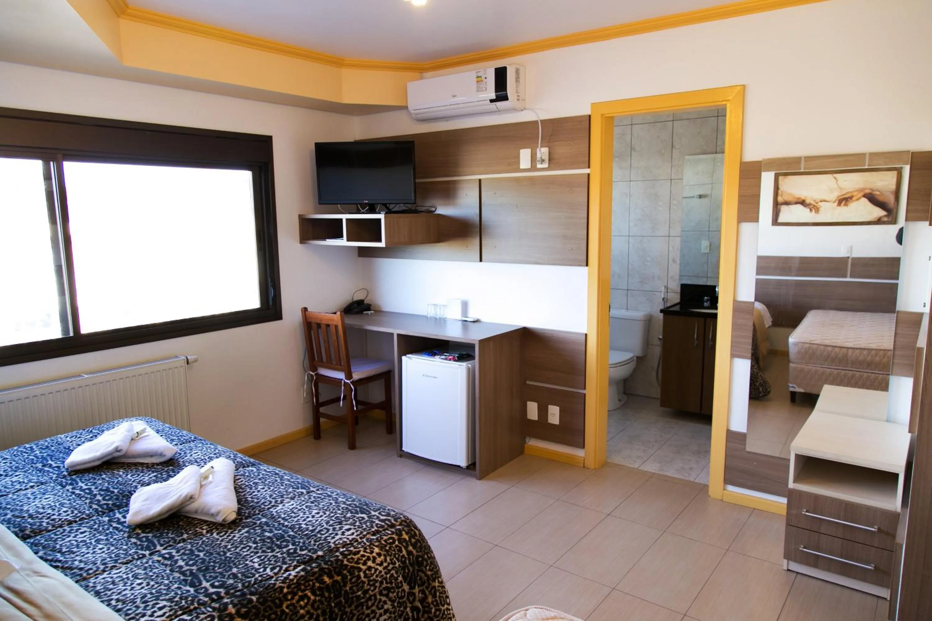 Bed in Hotel Bemtevi