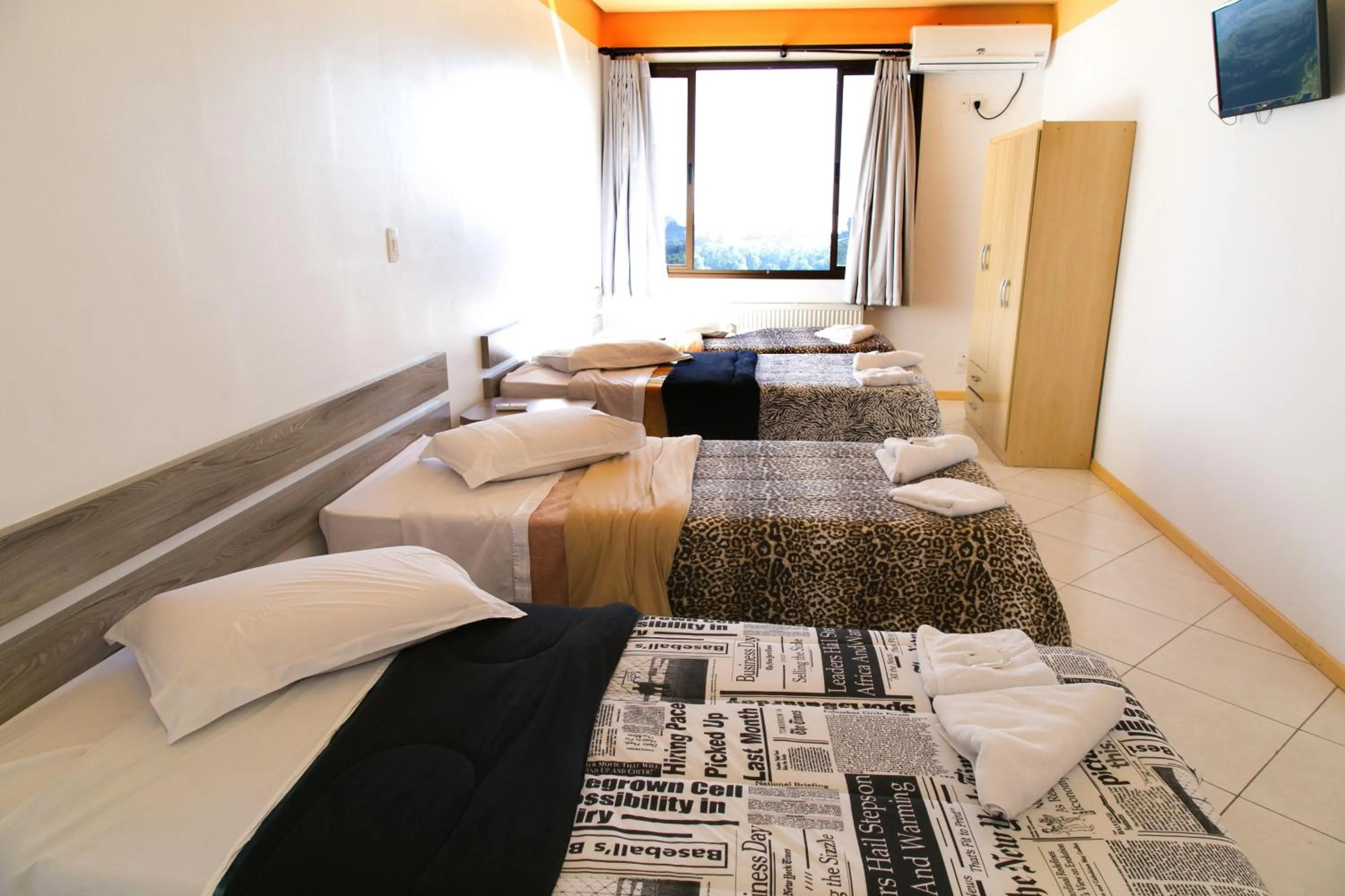 Bed in Hotel Bemtevi