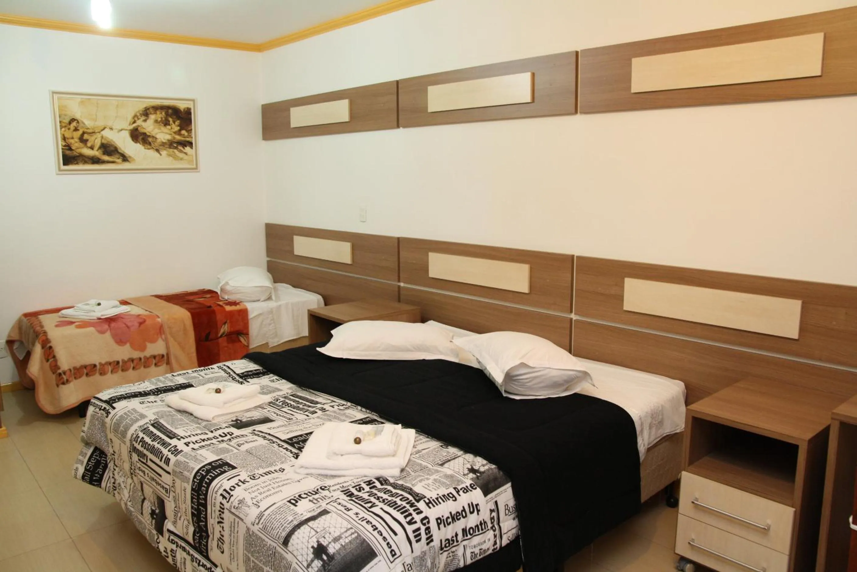 Bed in Hotel Bemtevi