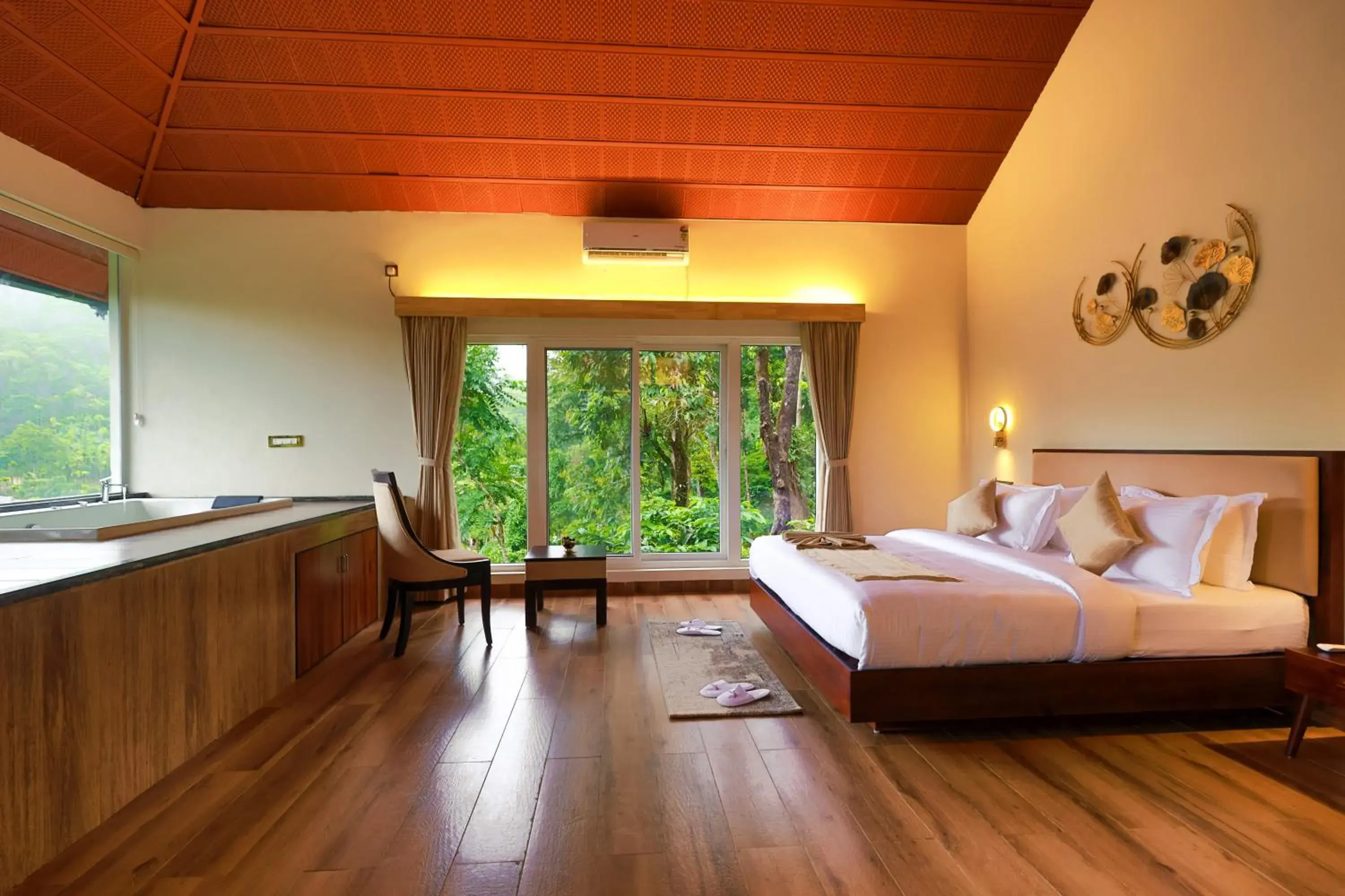 Bedroom, Bed in Silent Brook Resort - Coorg Bedroom, Bed in Silent Brook Resort - Coorg