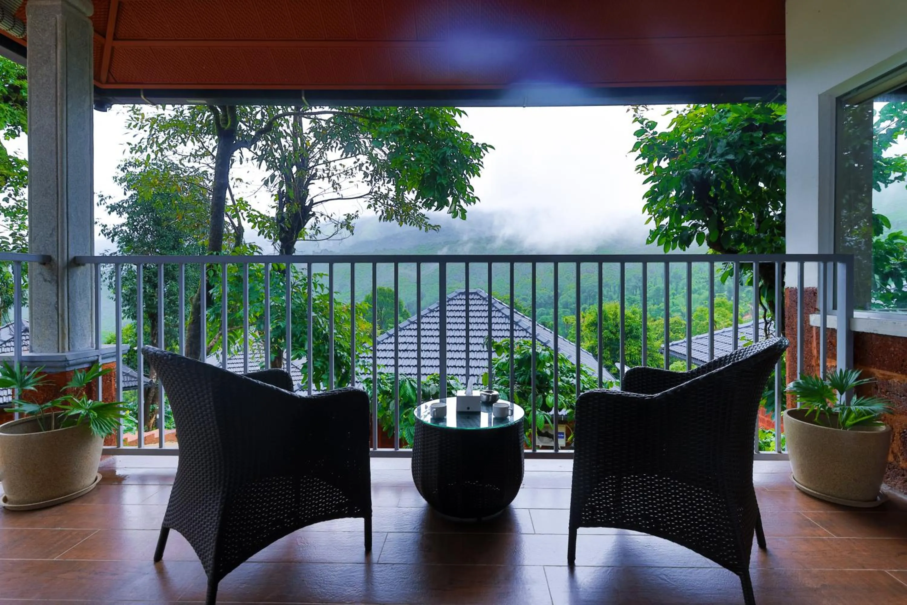 Balcony/Terrace in Silent Brook Resort - Coorg