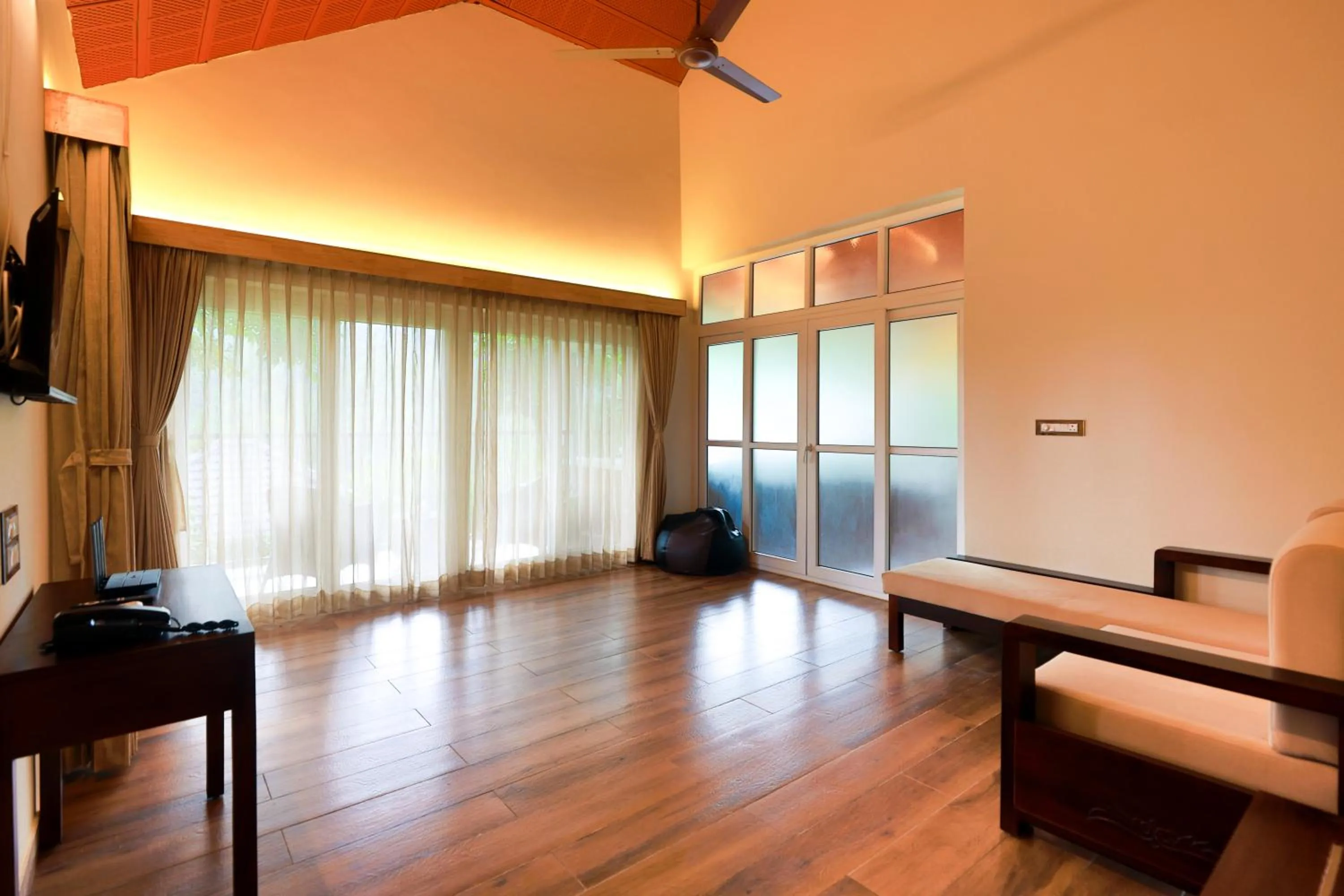 Living room in Silent Brook Resort - Coorg