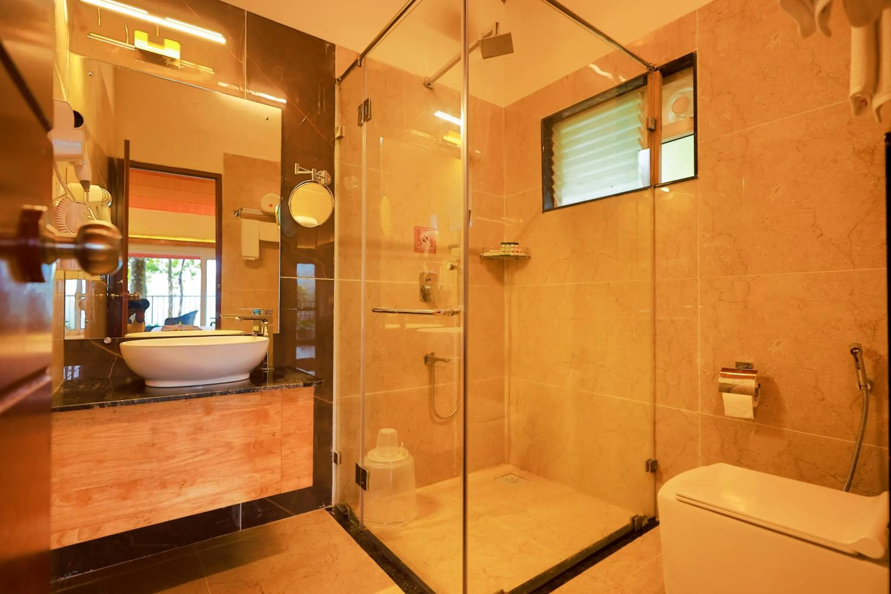 Bathroom in Silent Brook Resort - Coorg