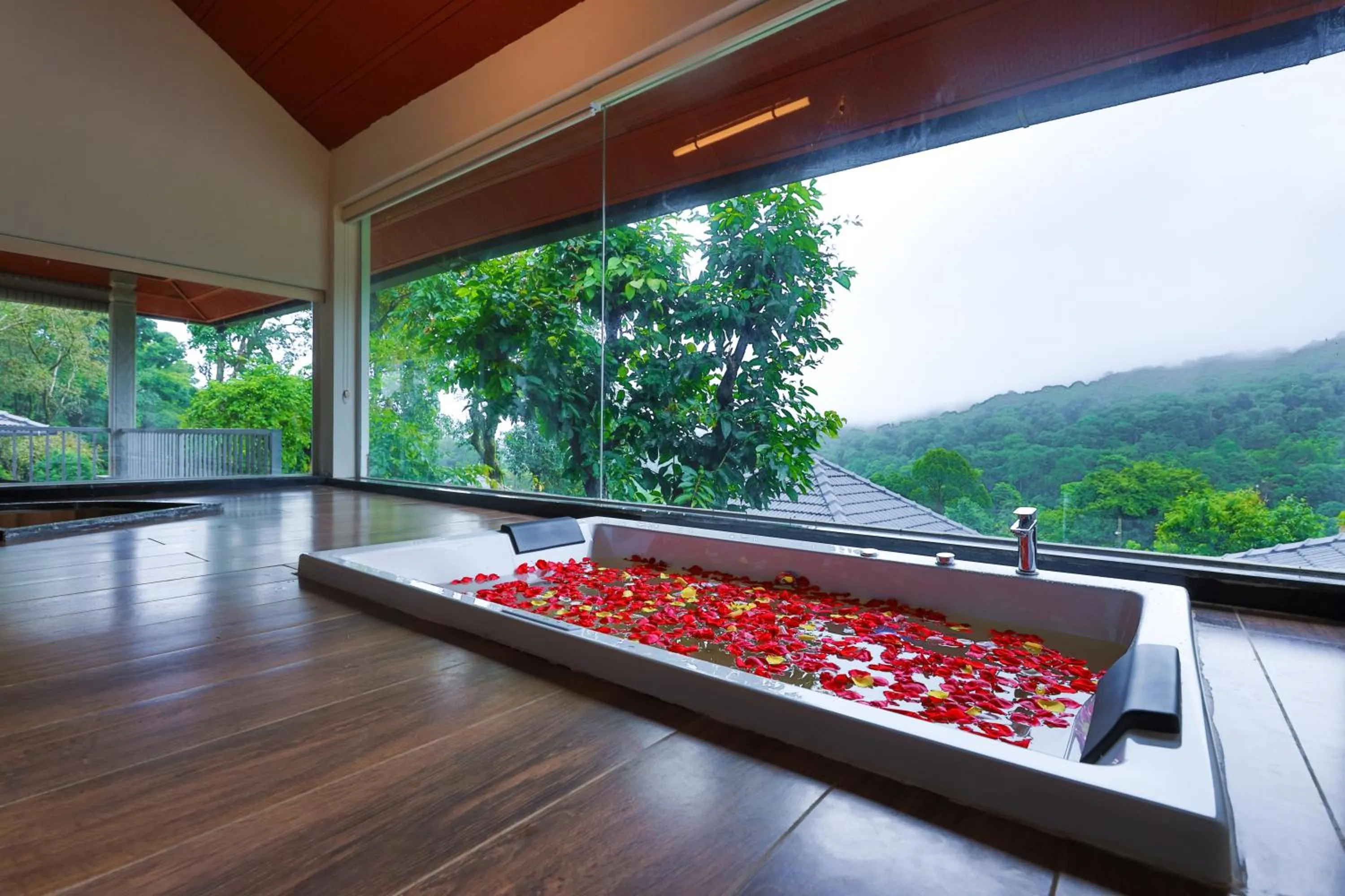 Mountain view in Silent Brook Resort - Coorg