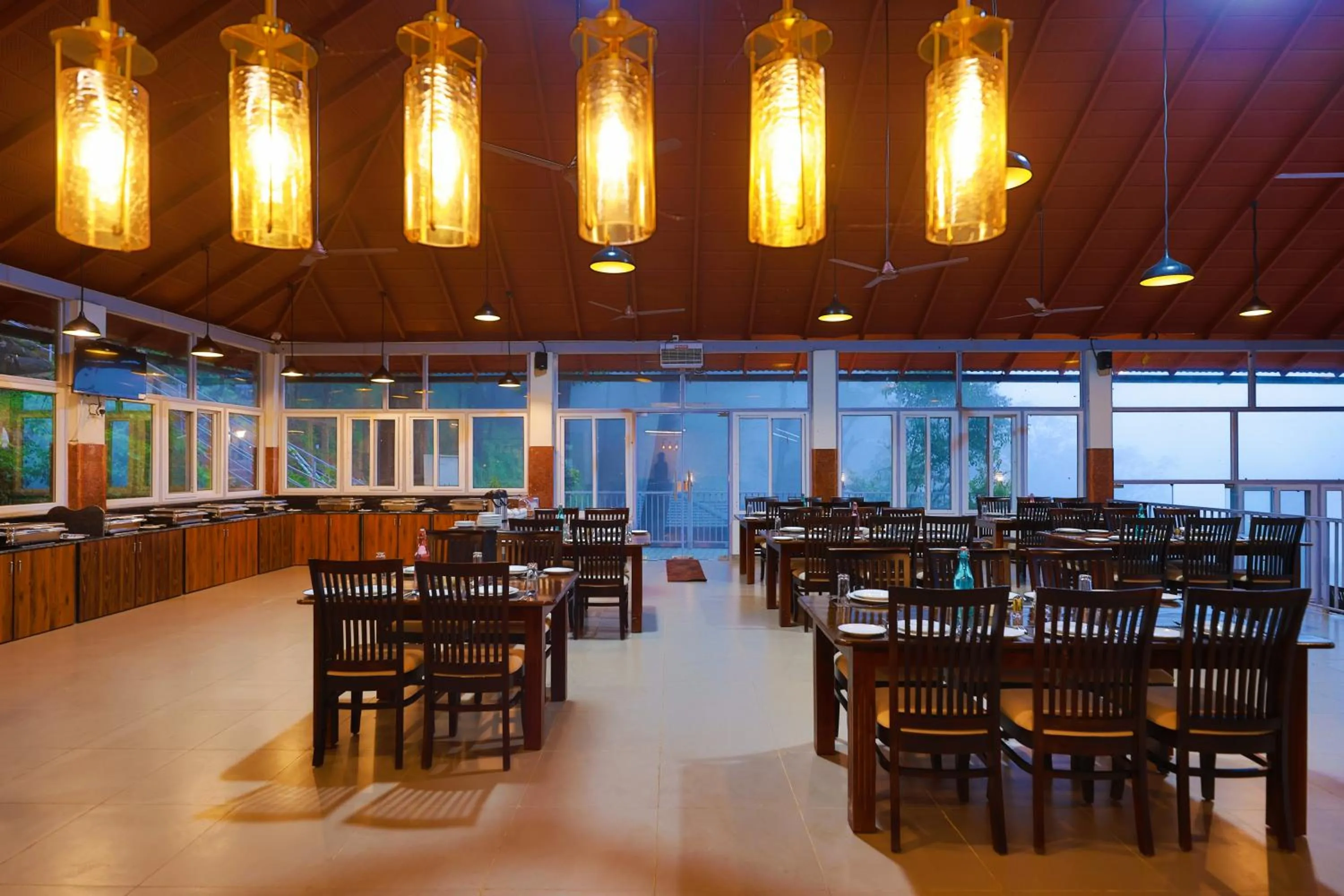 Restaurant/places to eat in Silent Brook Resort - Coorg