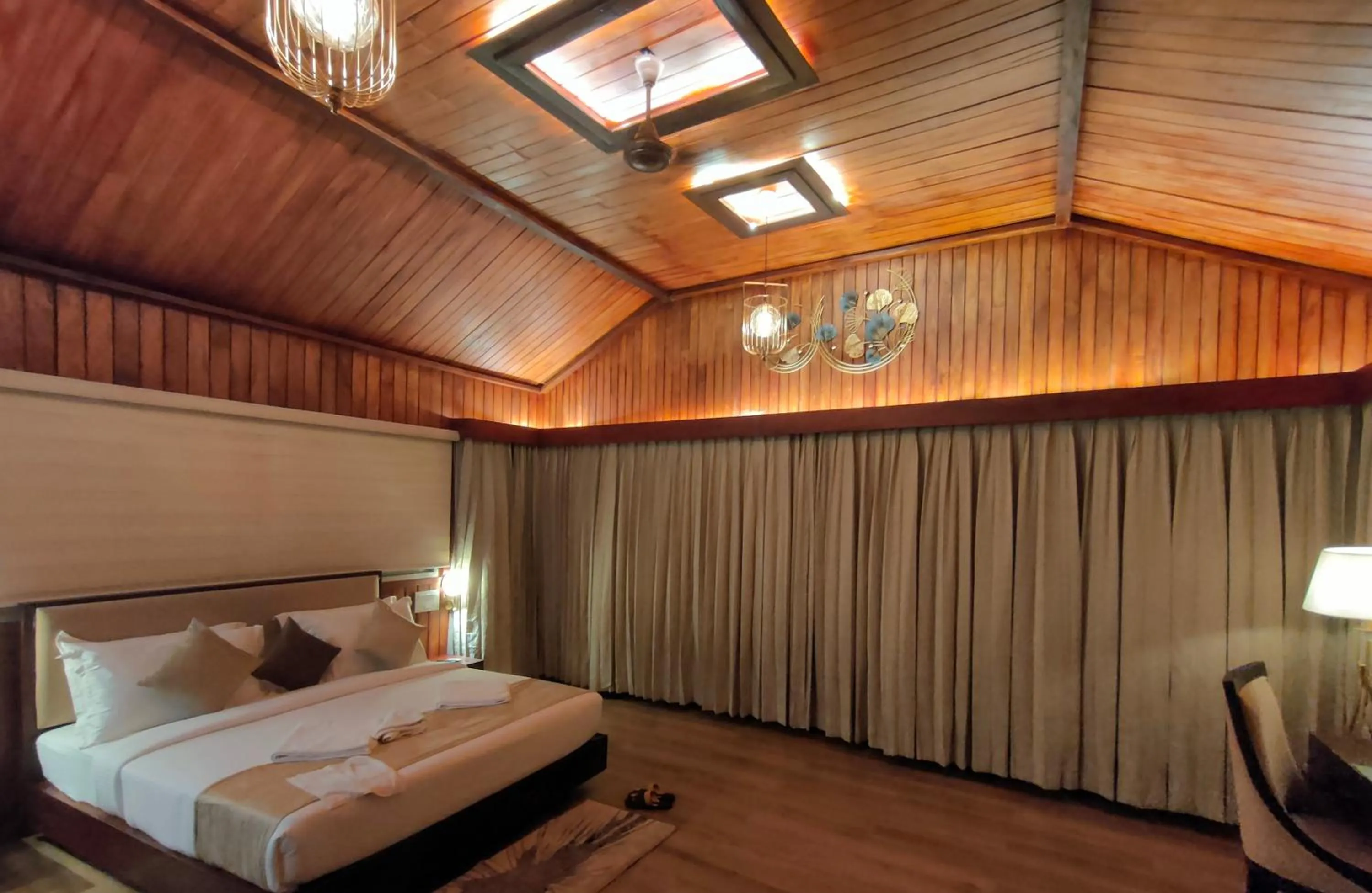Bed in Silent Brook Resort - Coorg