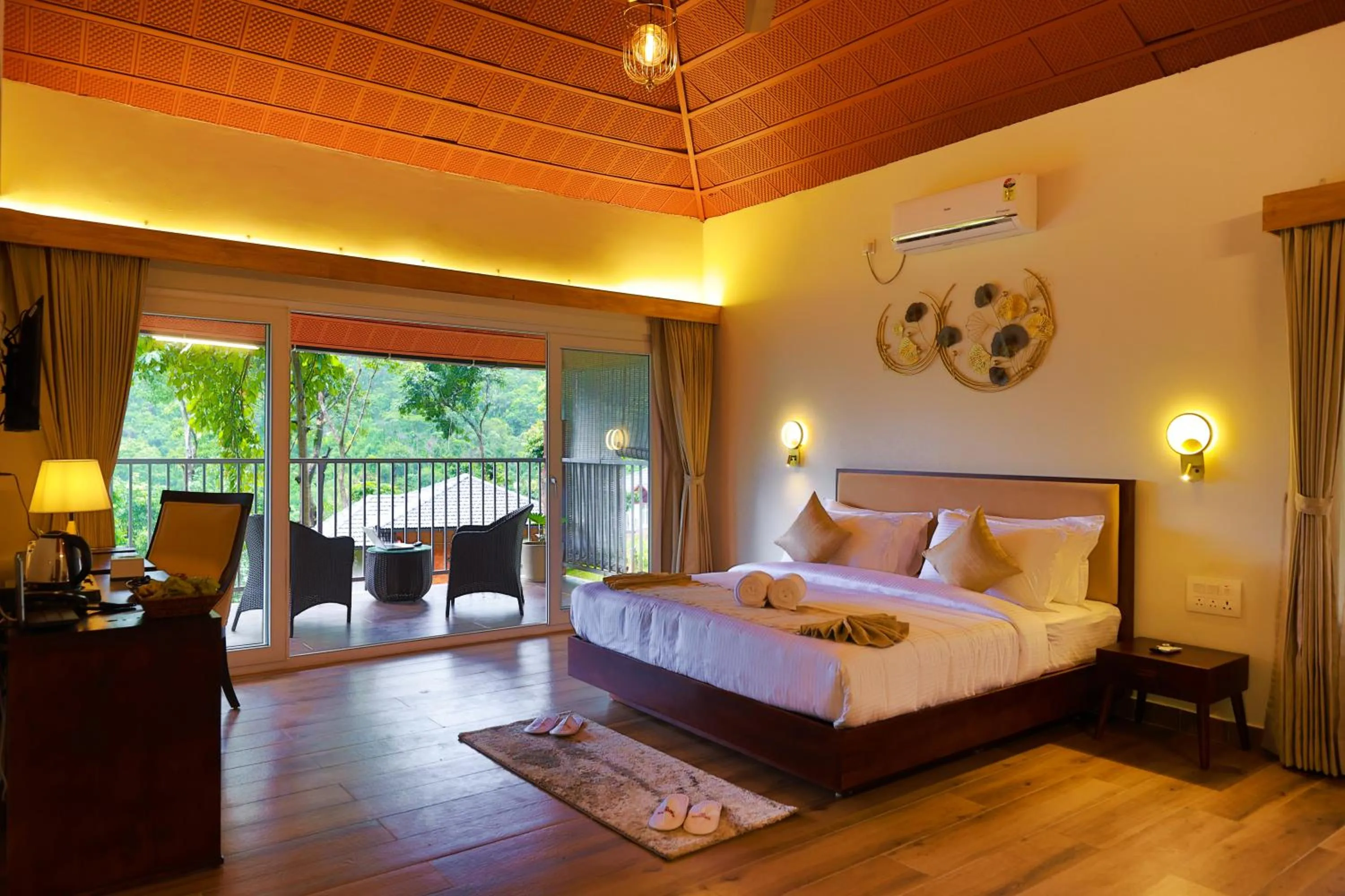 Bedroom, Bed in Silent Brook Resort - Coorg