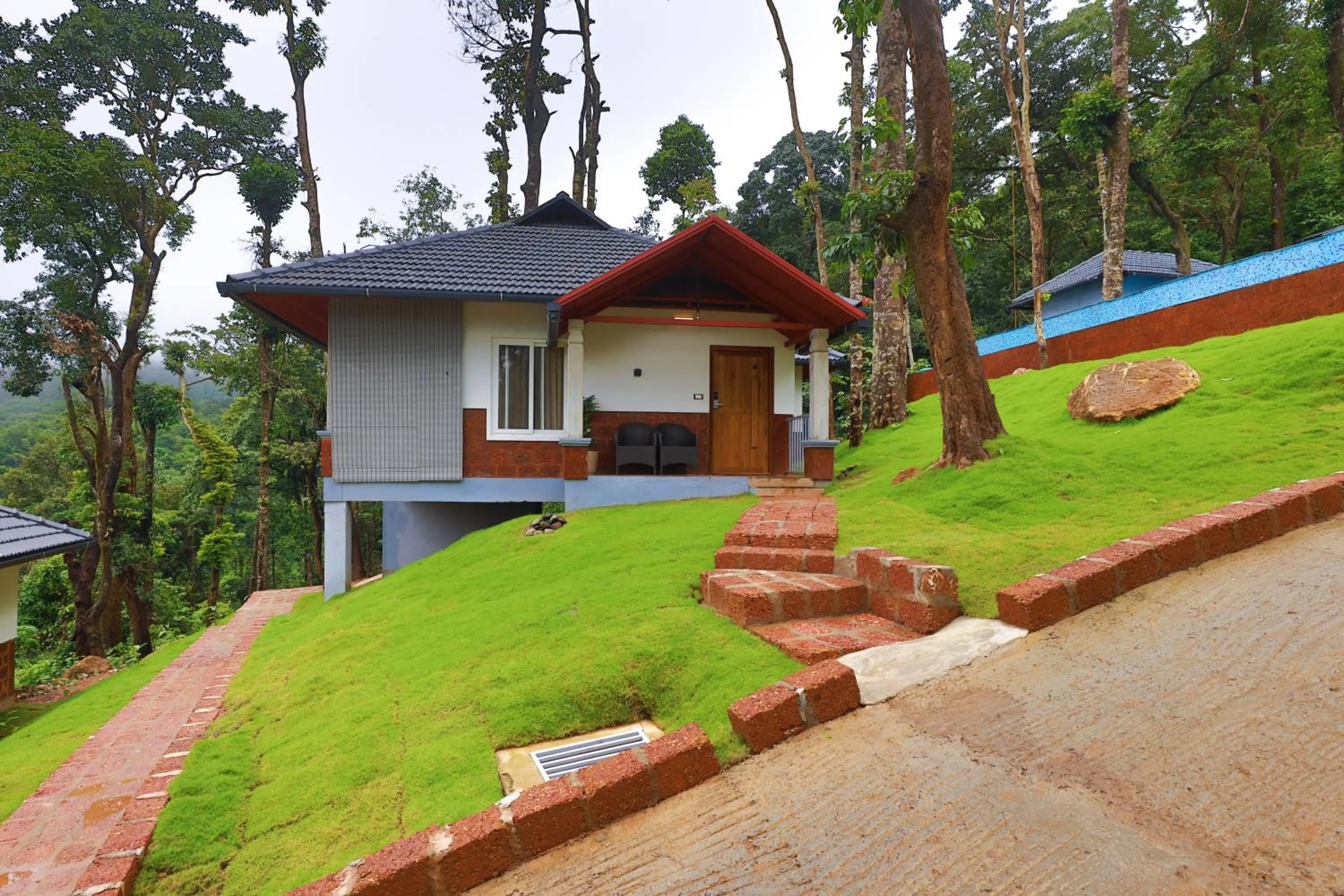Property building in Silent Brook Resort - Coorg