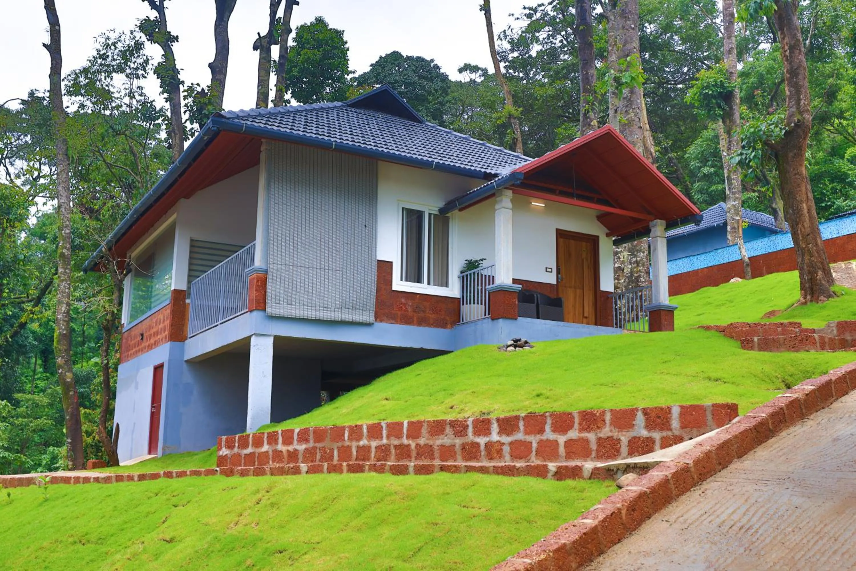 Property building in Silent Brook Resort - Coorg
