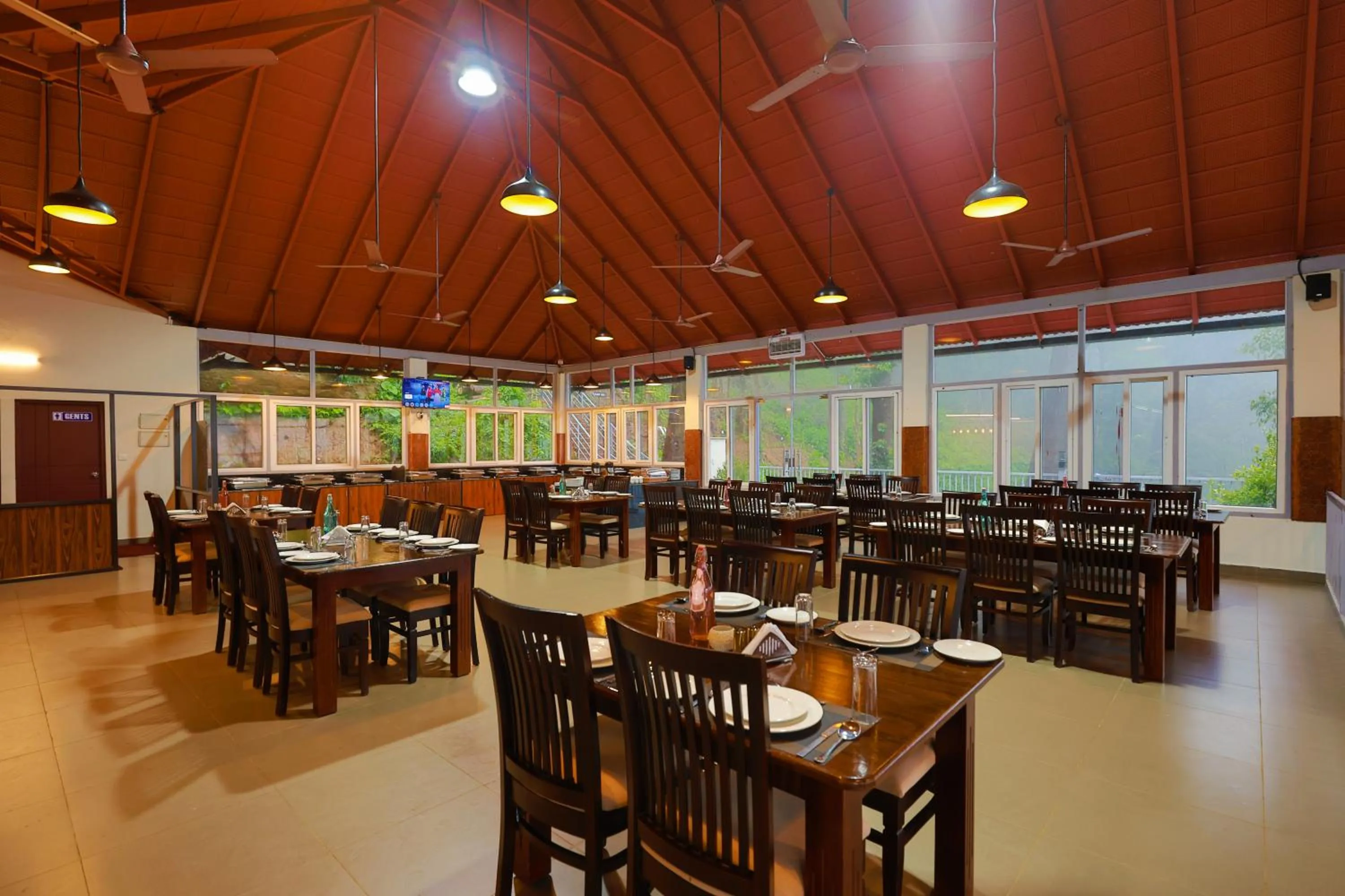 Restaurant/places to eat in Silent Brook Resort - Coorg