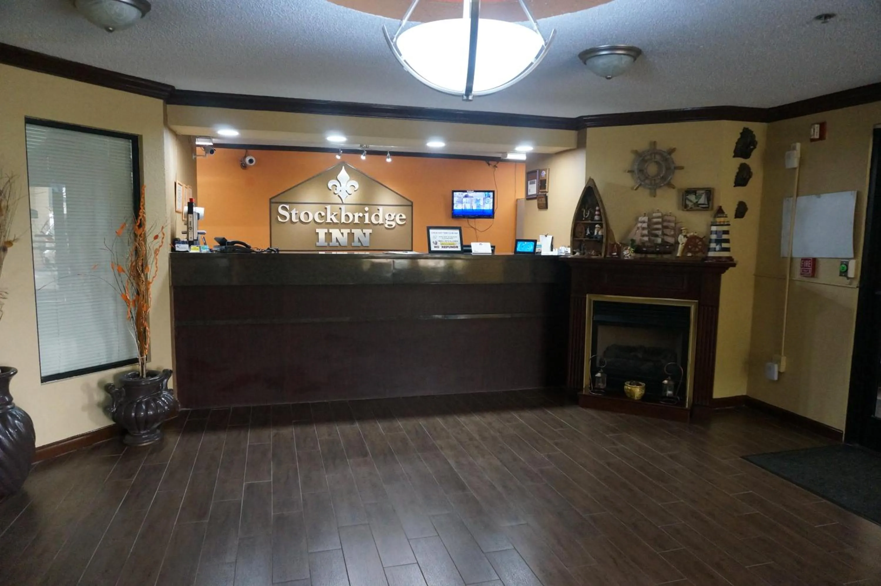 Lobby or reception in Stockbridge Inn