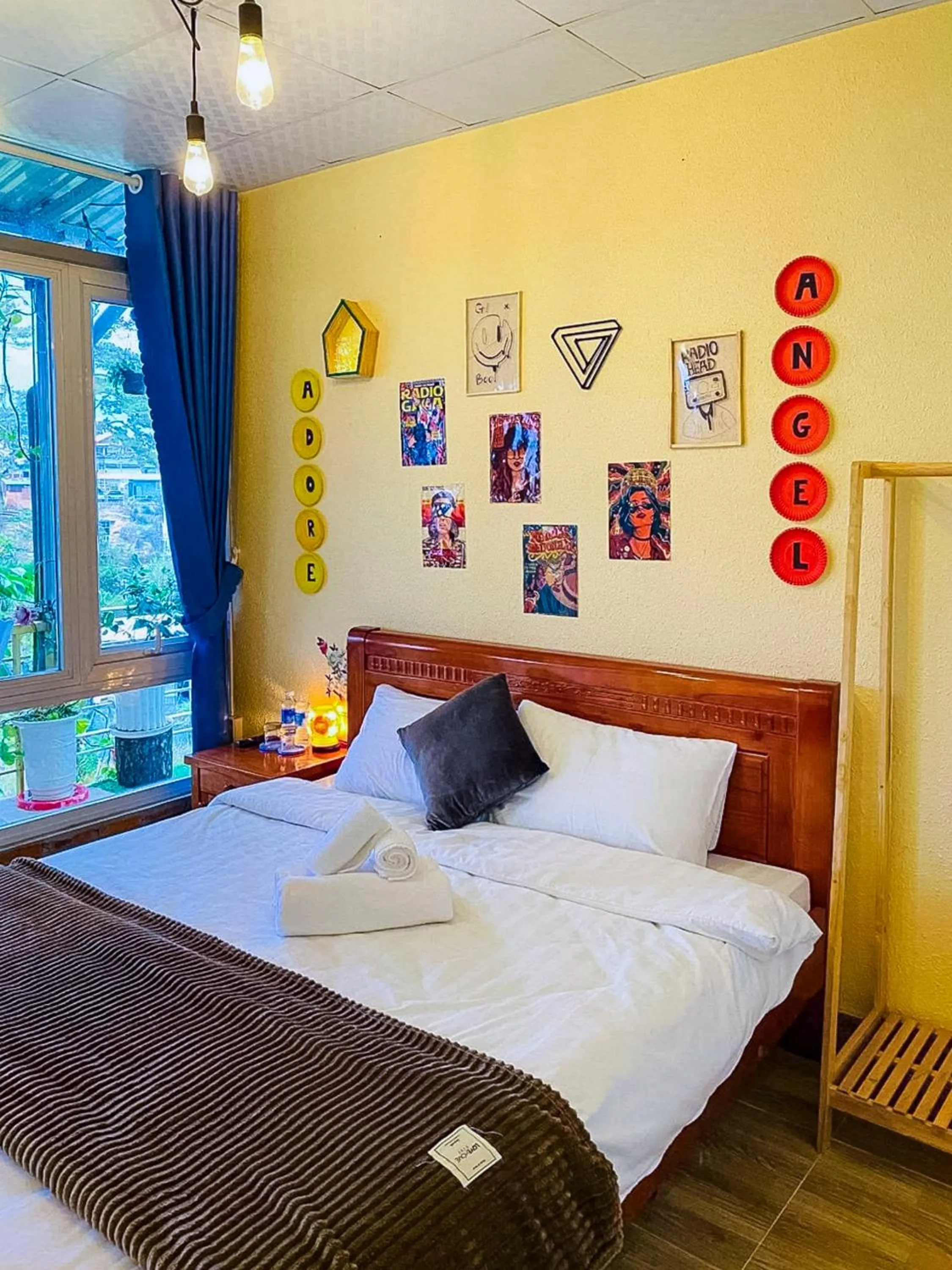 Bed in Robins Guesthouse