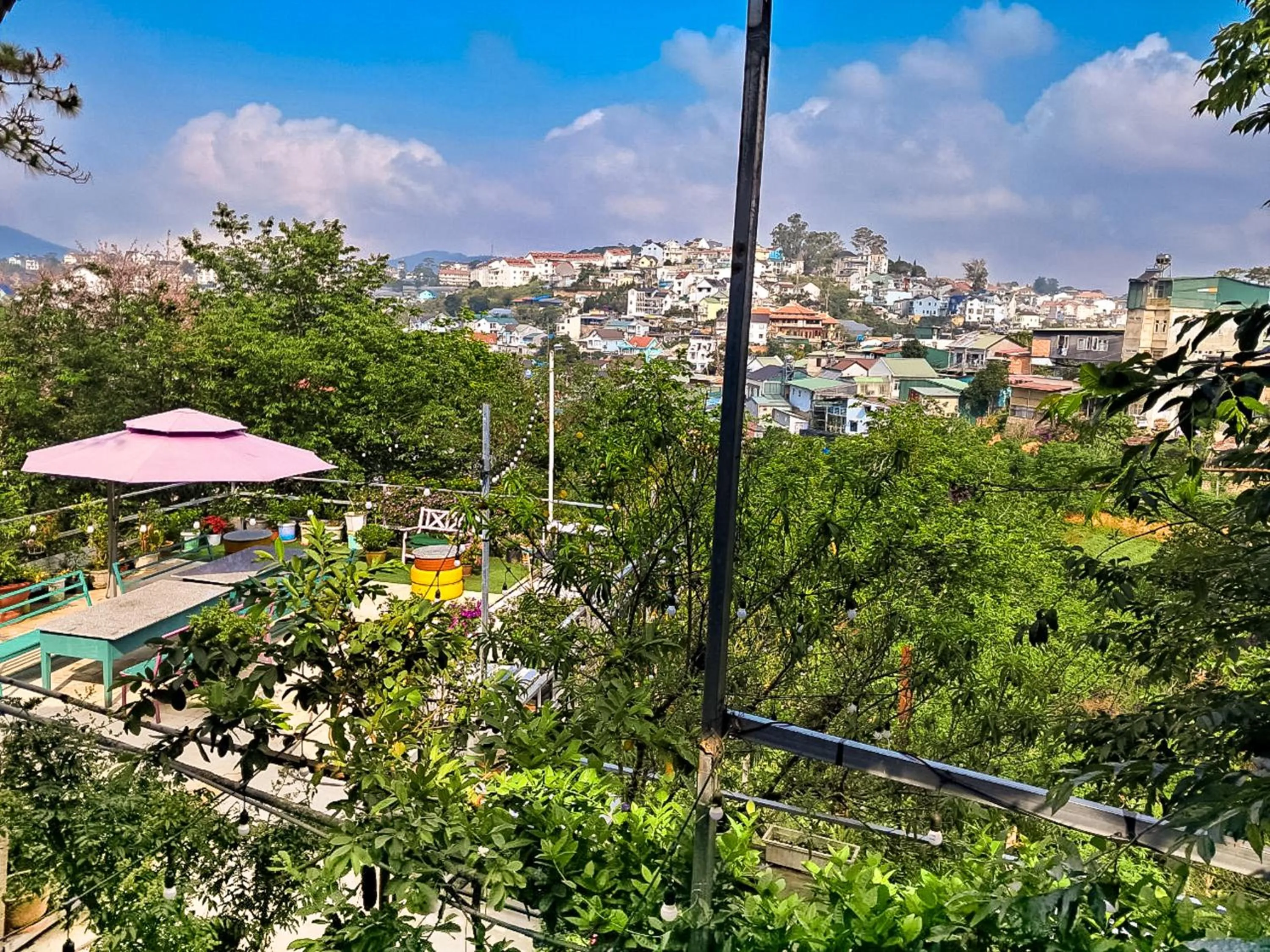 Patio in Robins Guesthouse
