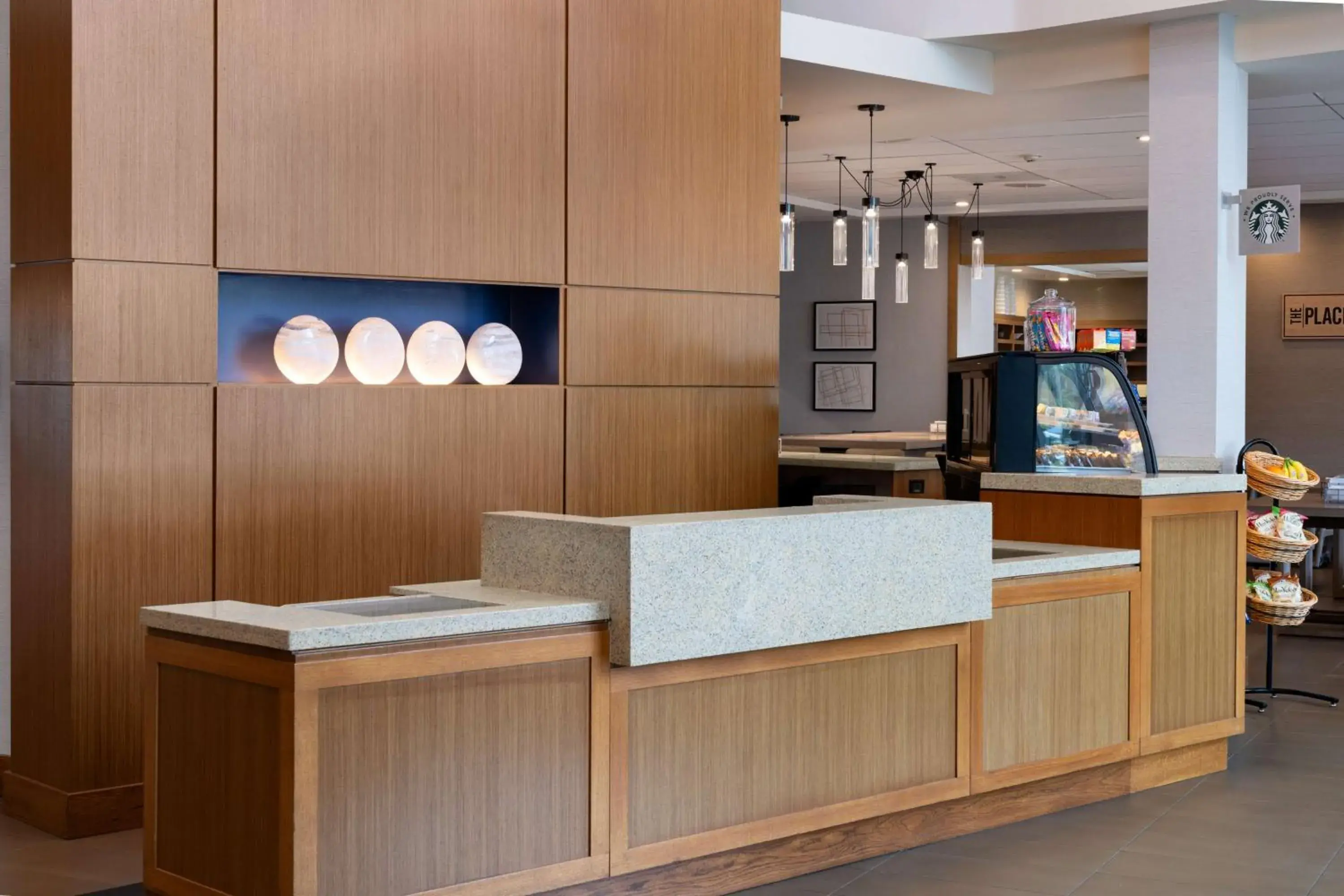 Lobby or reception in Hyatt Place at Anaheim Resort / Convention Center Lobby or reception in Hyatt Place at Anaheim Resort / Convention Center