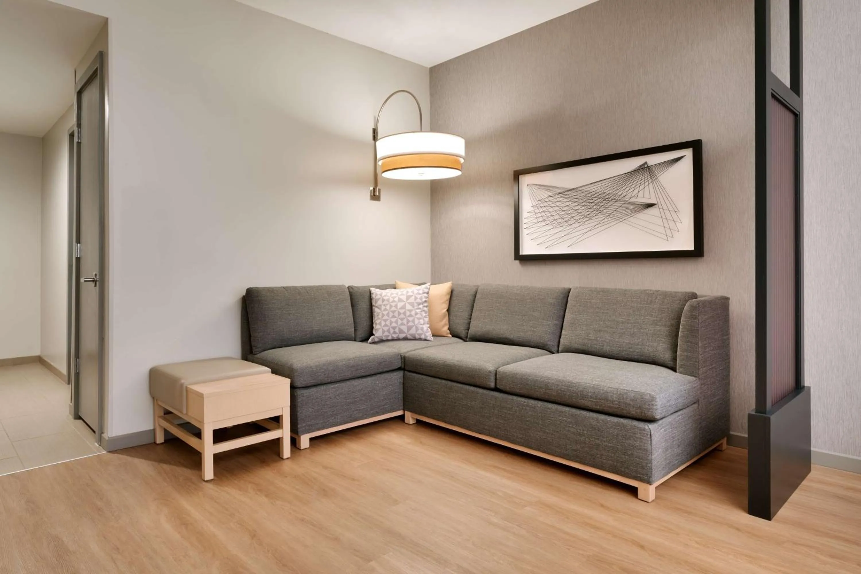 Bedroom in Hyatt Place at Anaheim Resort / Convention Center