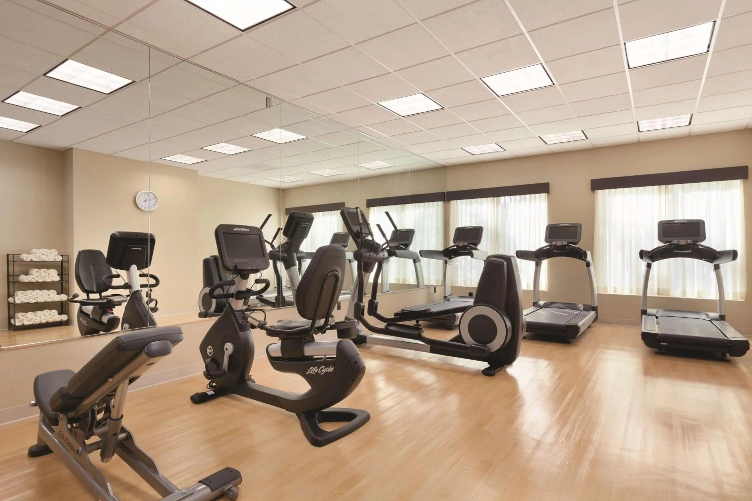 Fitness centre/facilities in Hyatt Place at Anaheim Resort / Convention Center