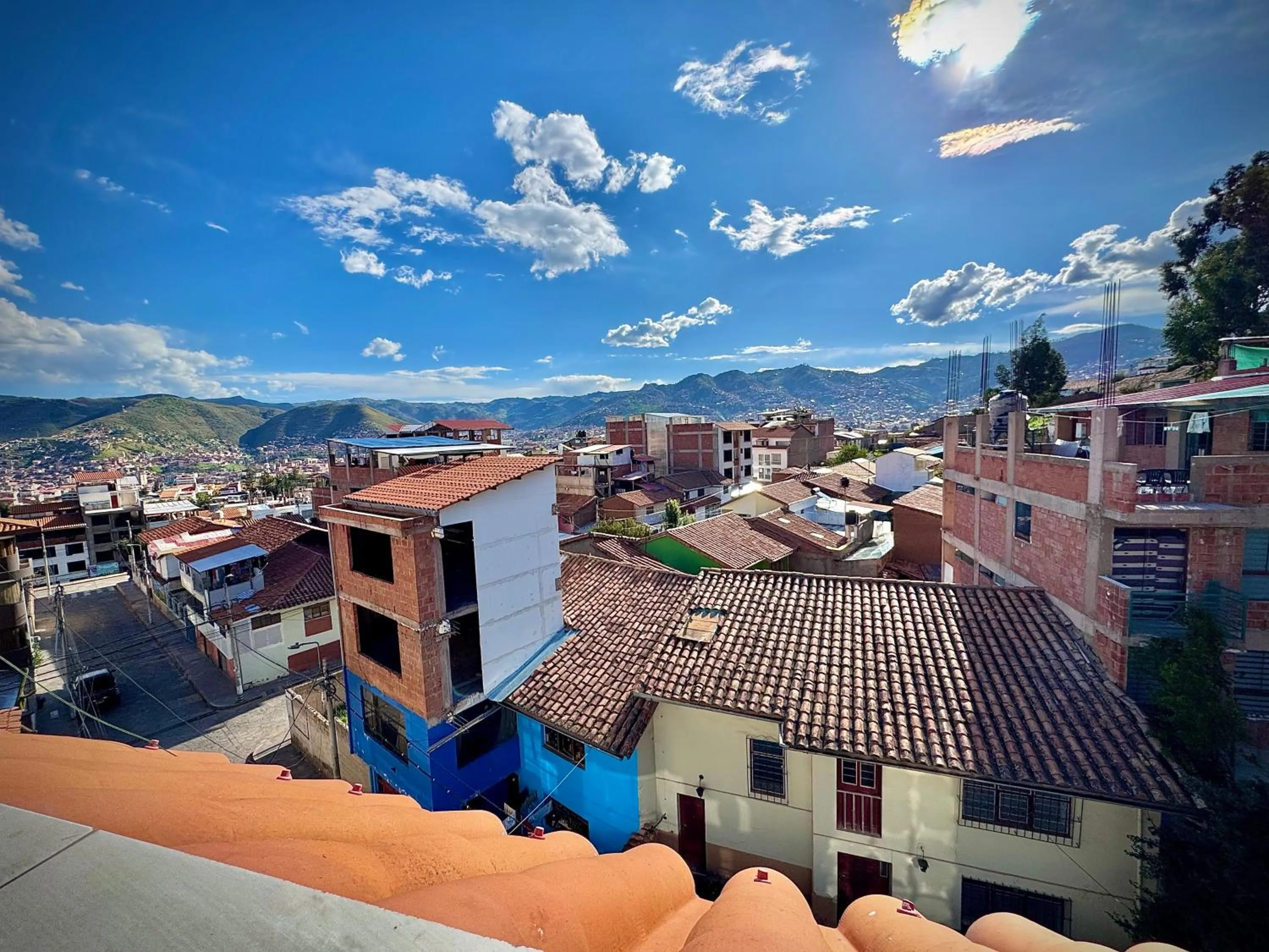 City view in Apu Wasi
