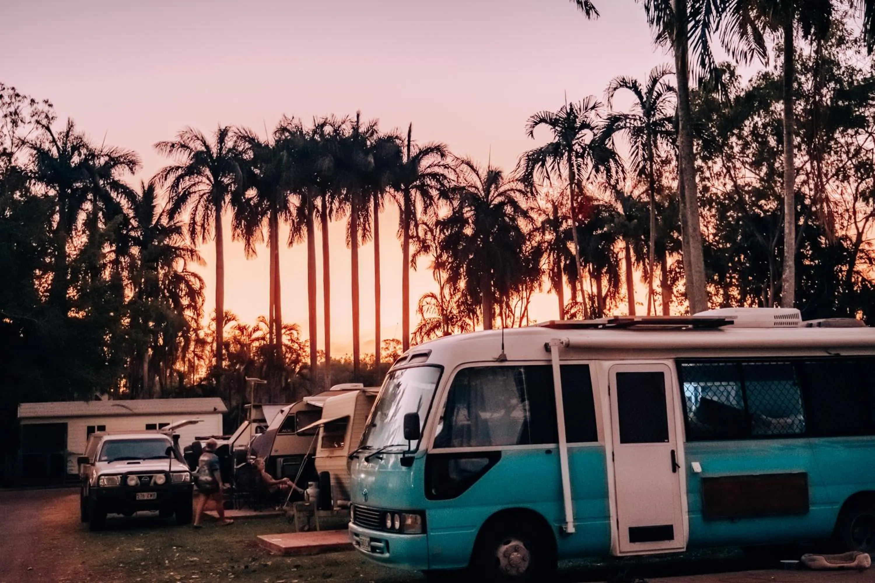 Natural landscape in BIG4 Howard Springs Holiday Park