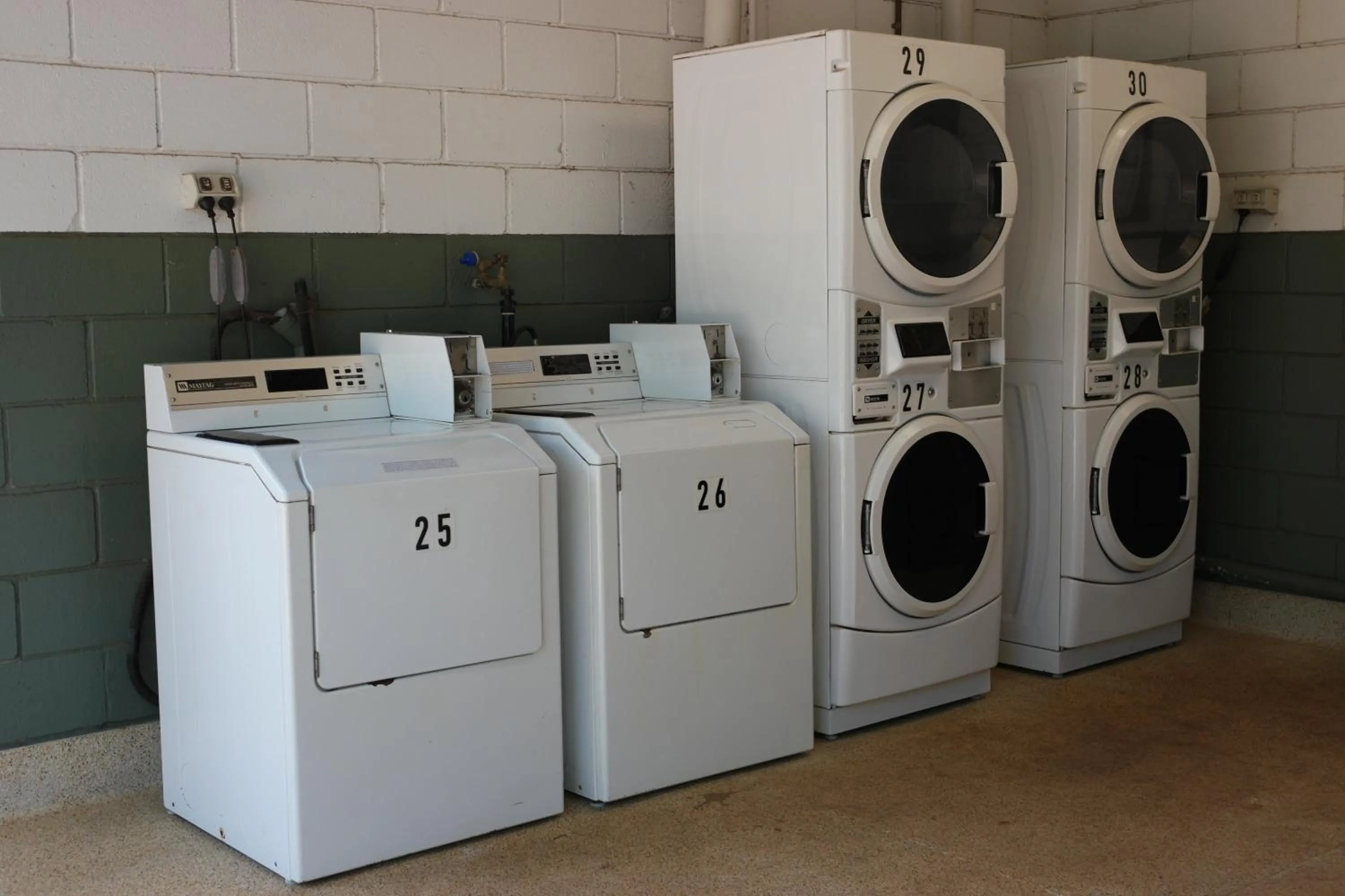 washing machine in BIG4 Howard Springs Holiday Park